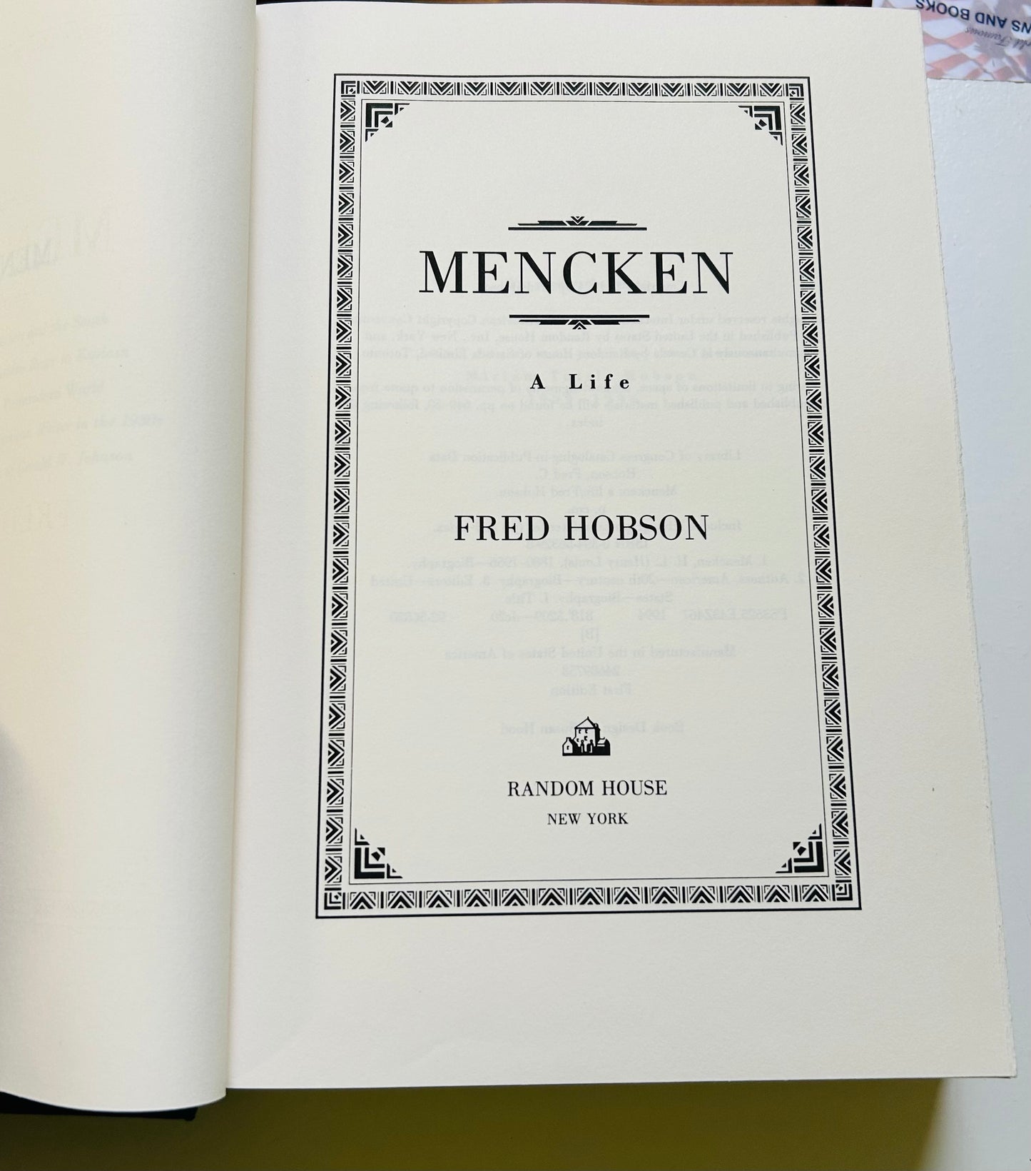 Mencken: A Life