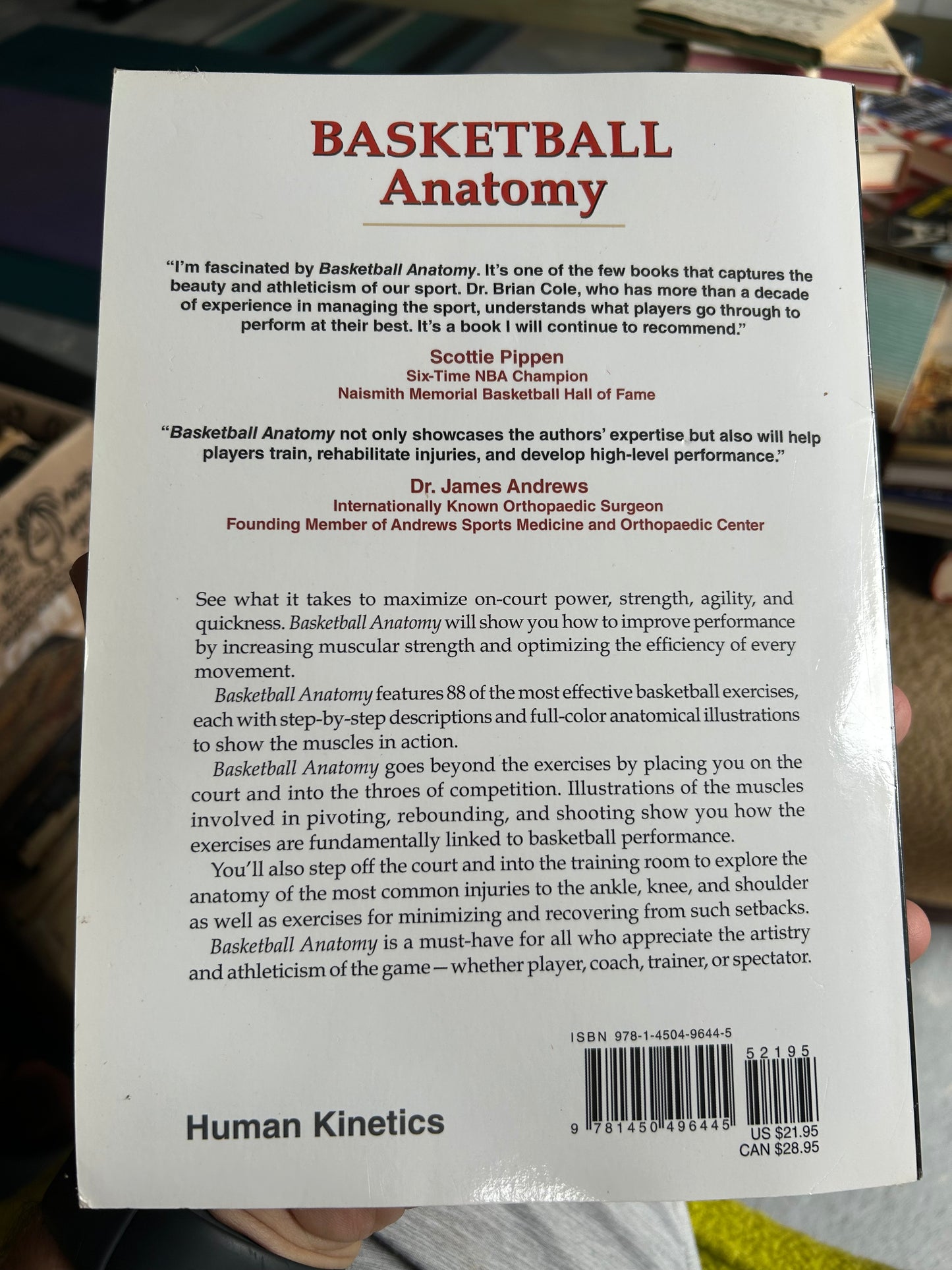 Basketball Anatomy