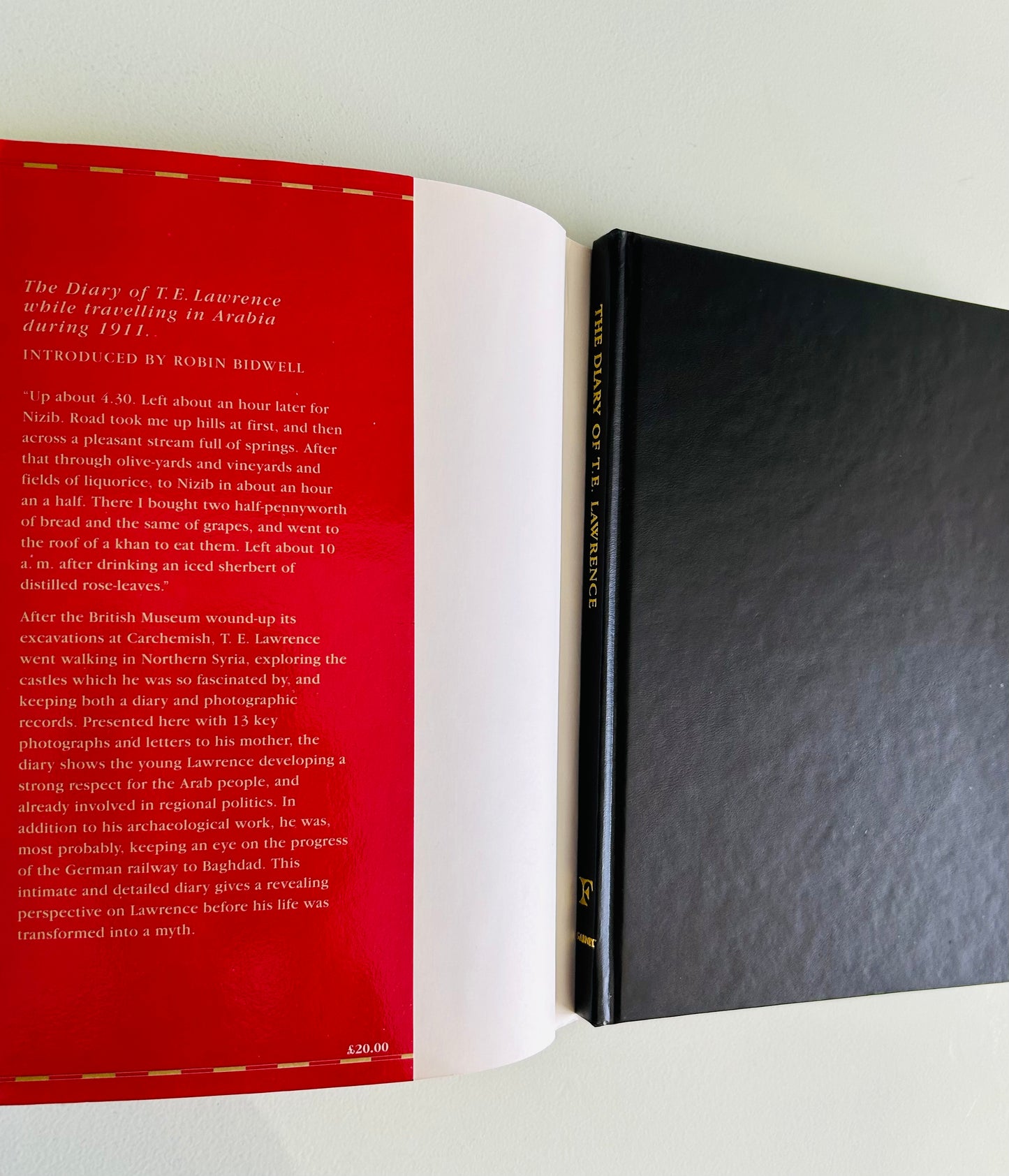 The Diary Kept by TE Lawrence While Traveling in Arabia in 1911