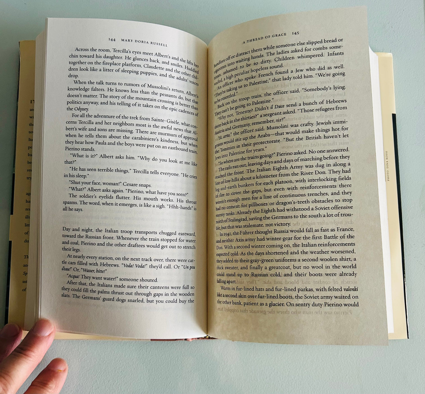 A Thread of Grace (signed copy)