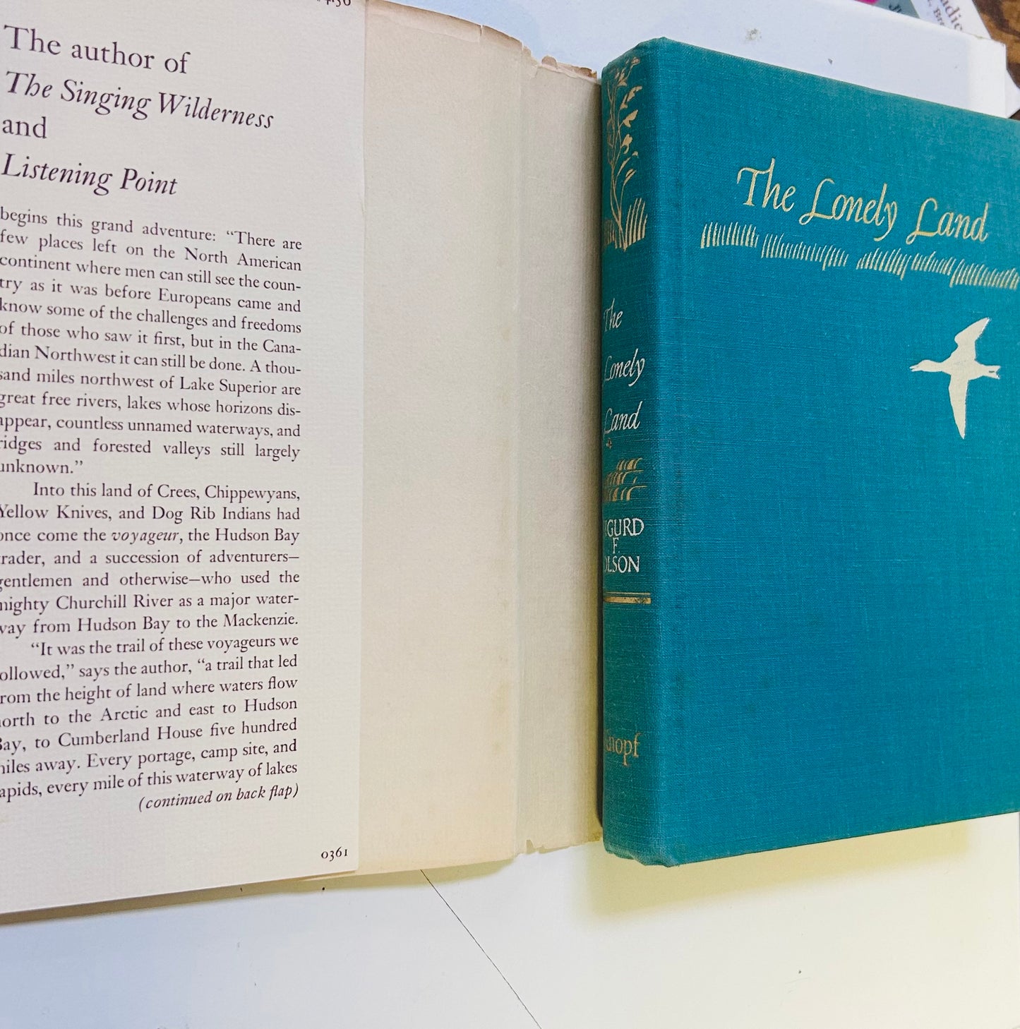 The Lonely Land (signed copy)