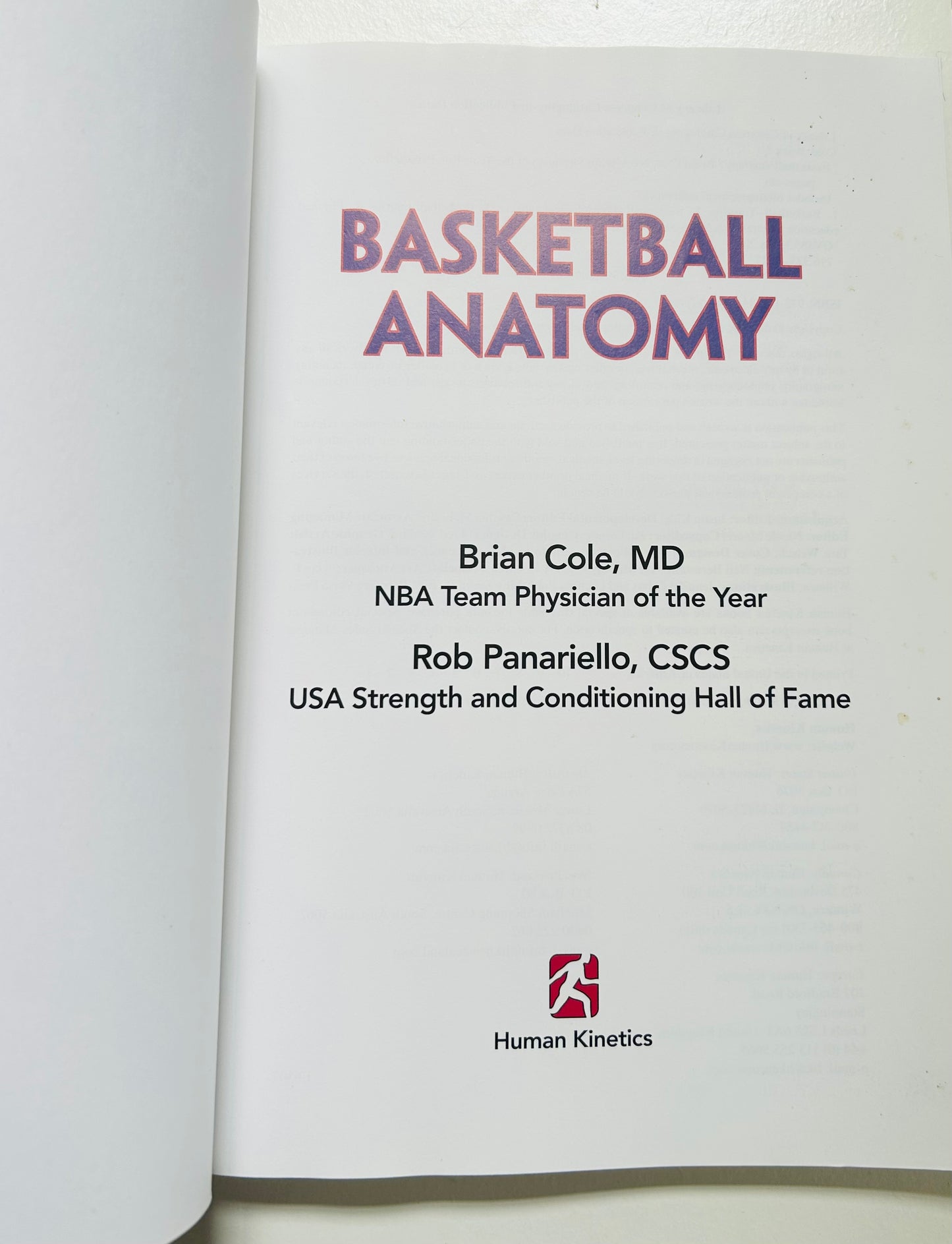 Basketball Anatomy
