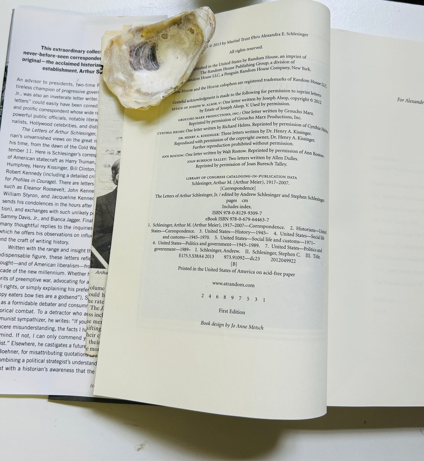 The Letters of Arthur Schlesinger, Jr.