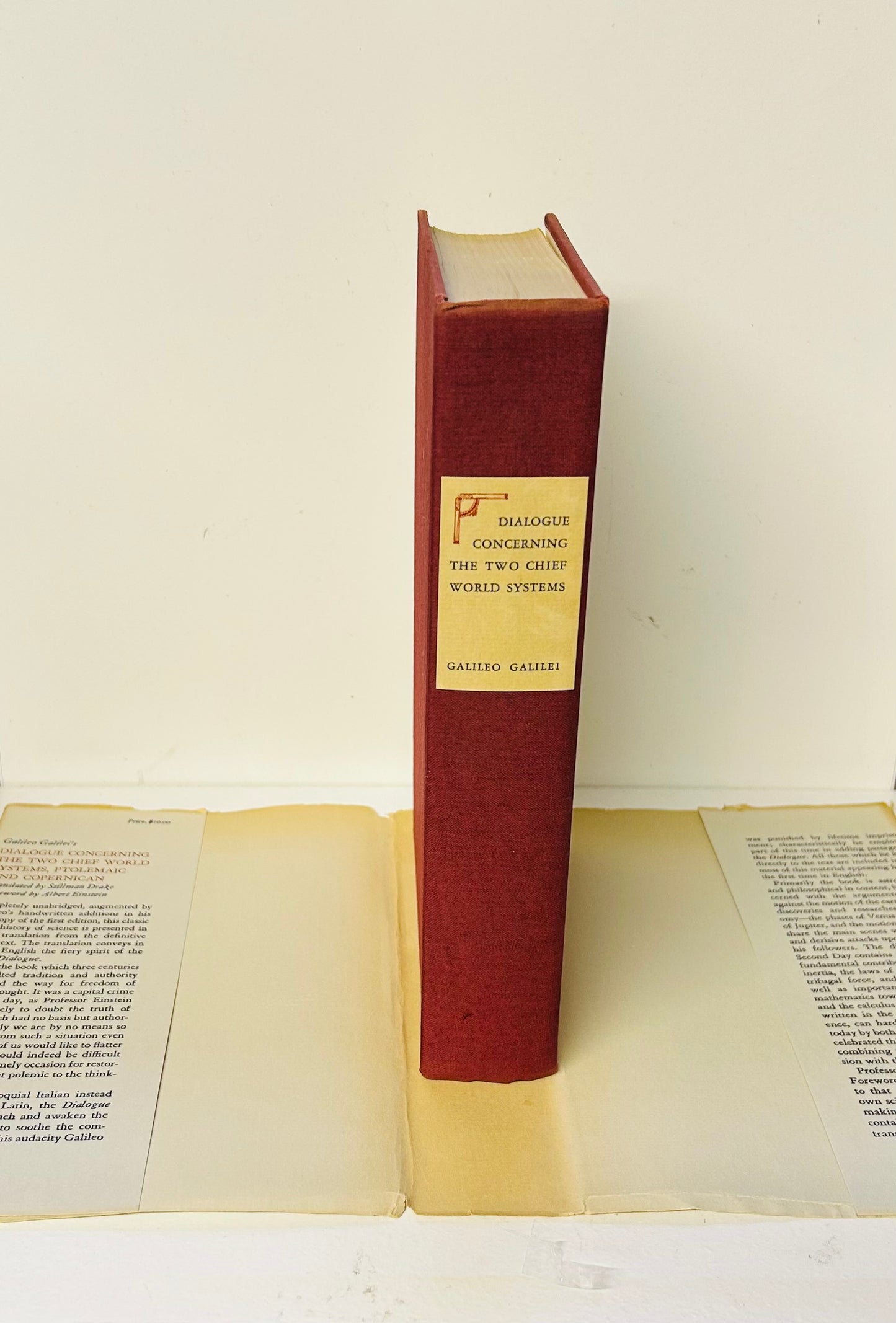 Galileo Galilei: Dialogue Concerning the Two Chief World Systems