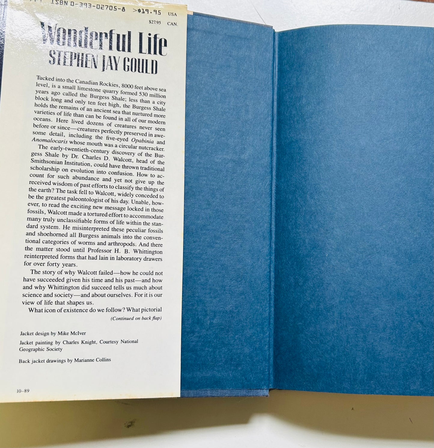 Wonderful Life: The Burgess Shale and the Nature of History