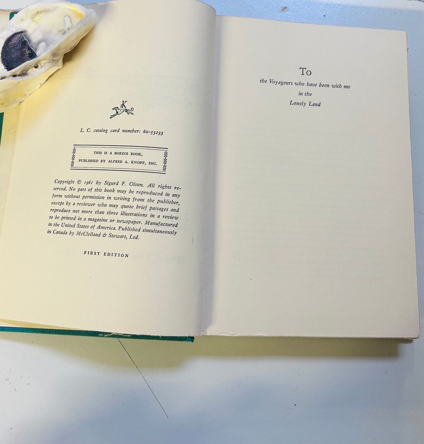 The Lonely Land (signed copy)