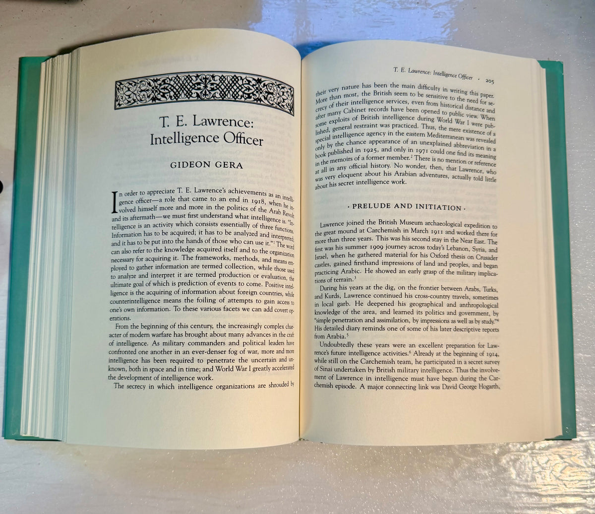 The T.E. Lawrence Puzzle