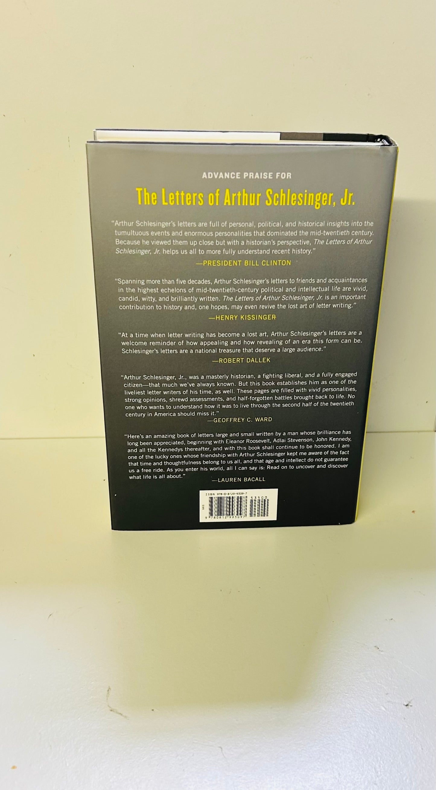 The Letters of Arthur Schlesinger, Jr.