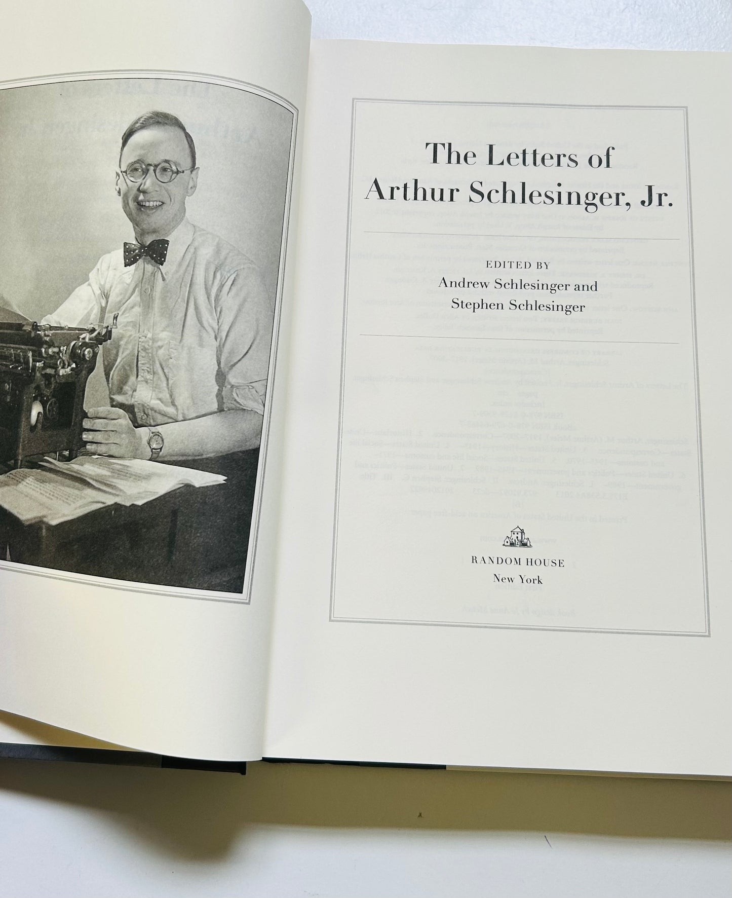 The Letters of Arthur Schlesinger, Jr.