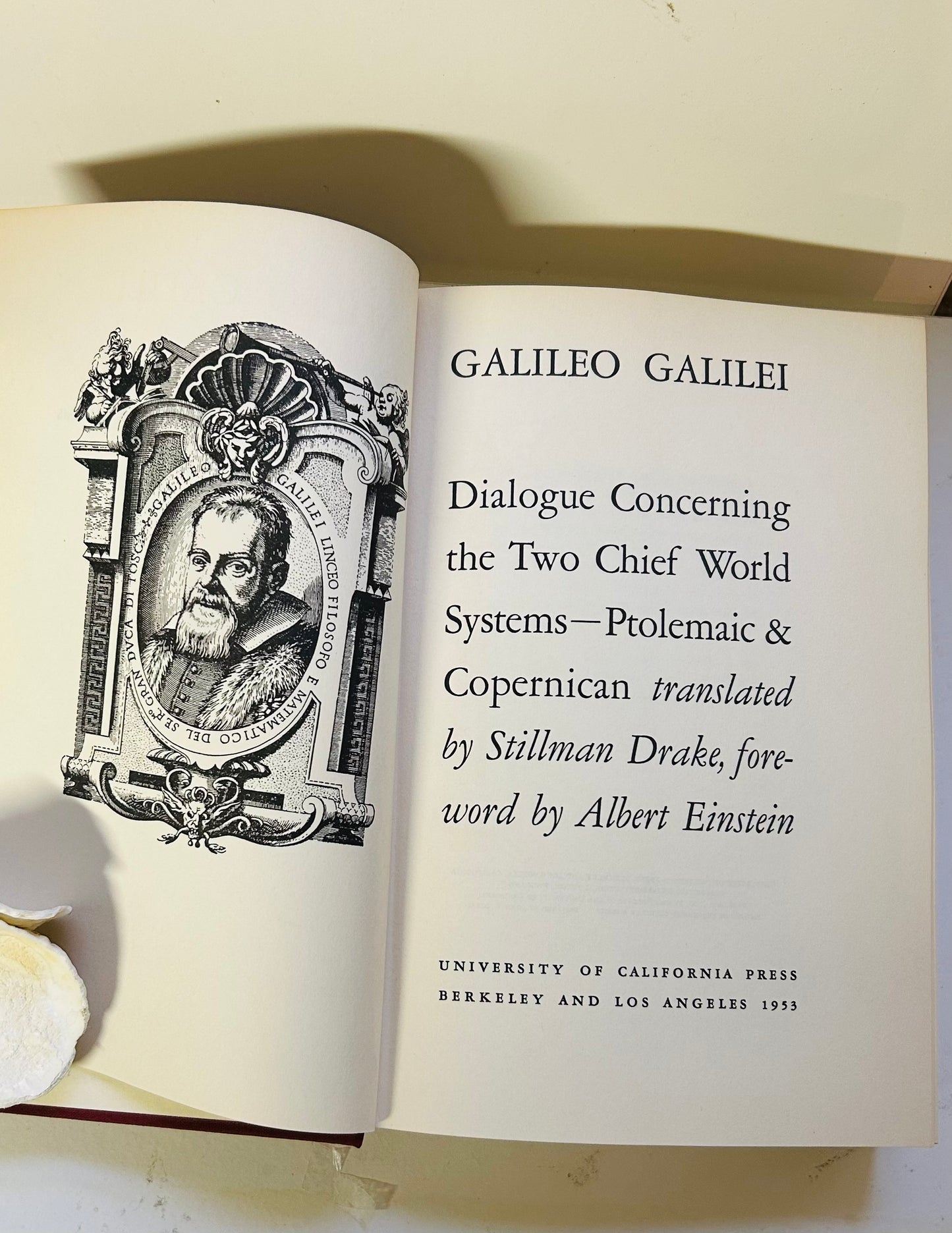 Galileo Galilei: Dialogue Concerning the Two Chief World Systems