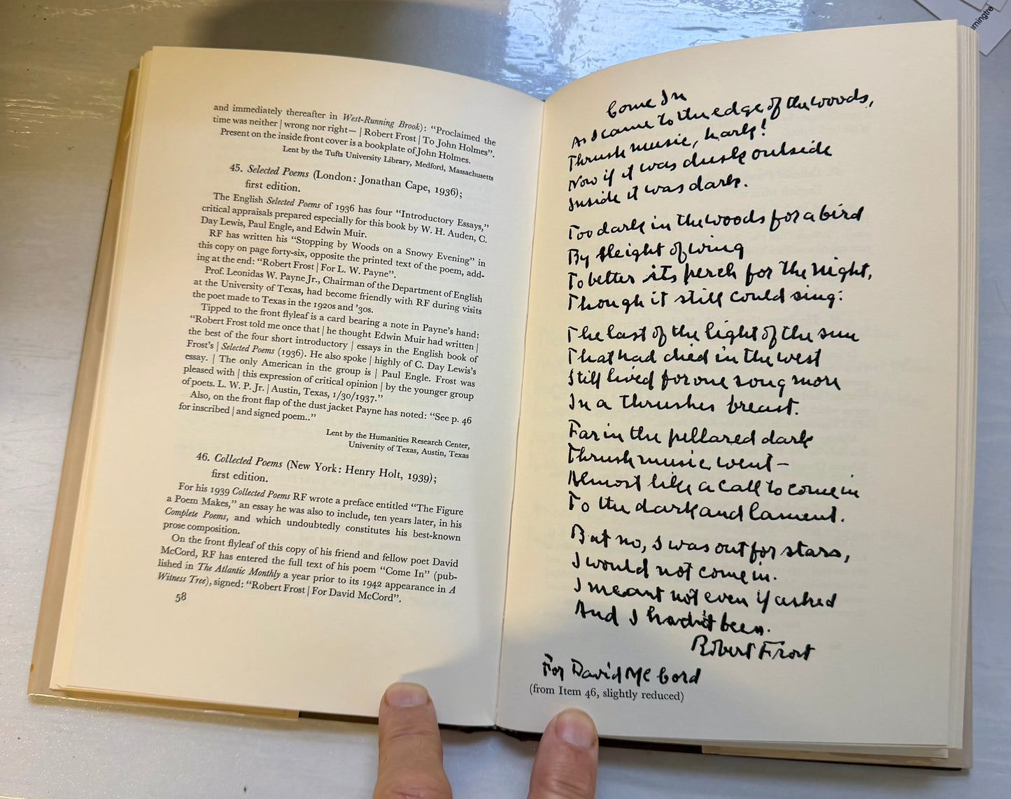Robert Frost 100