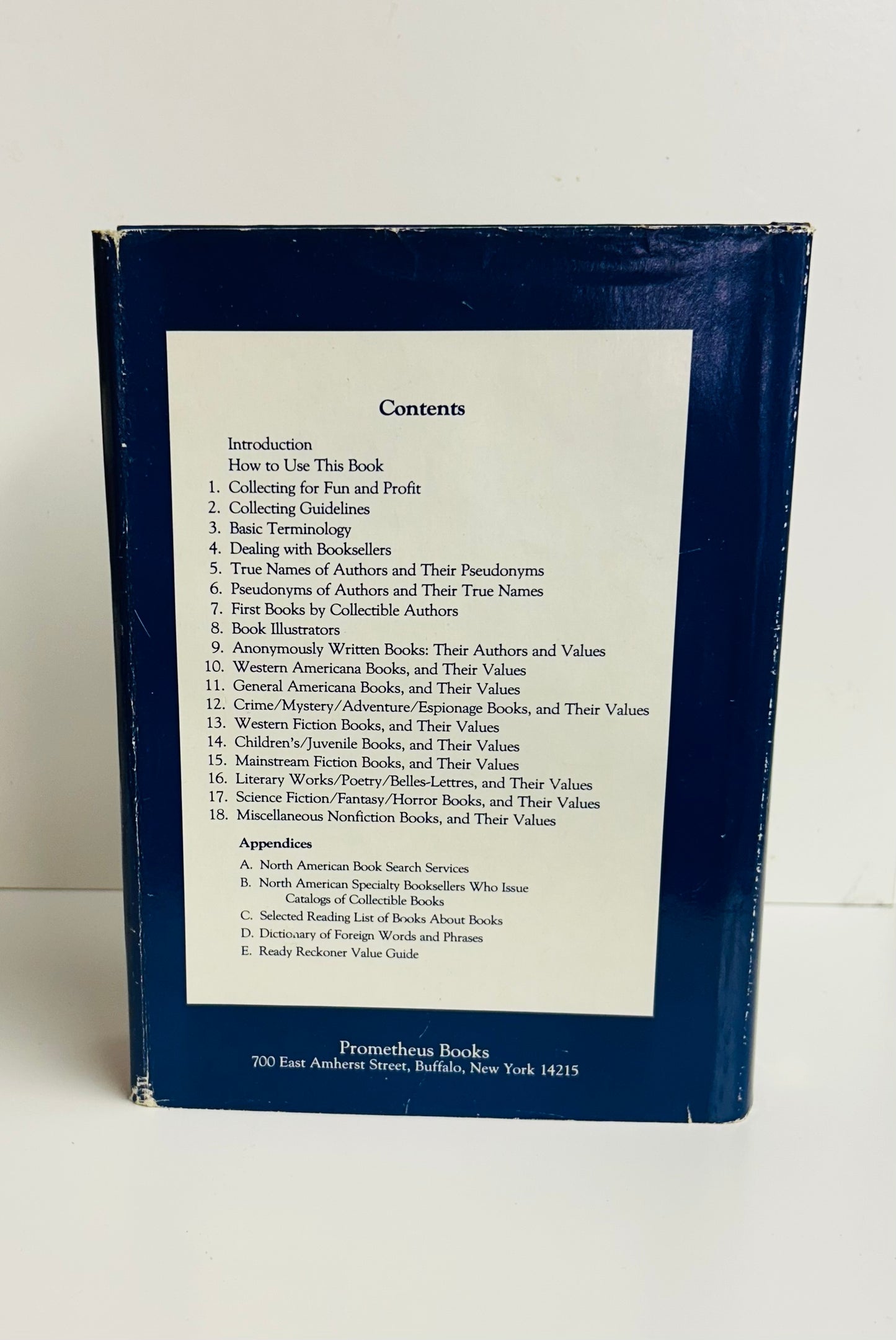 A Handbook for Booklovers