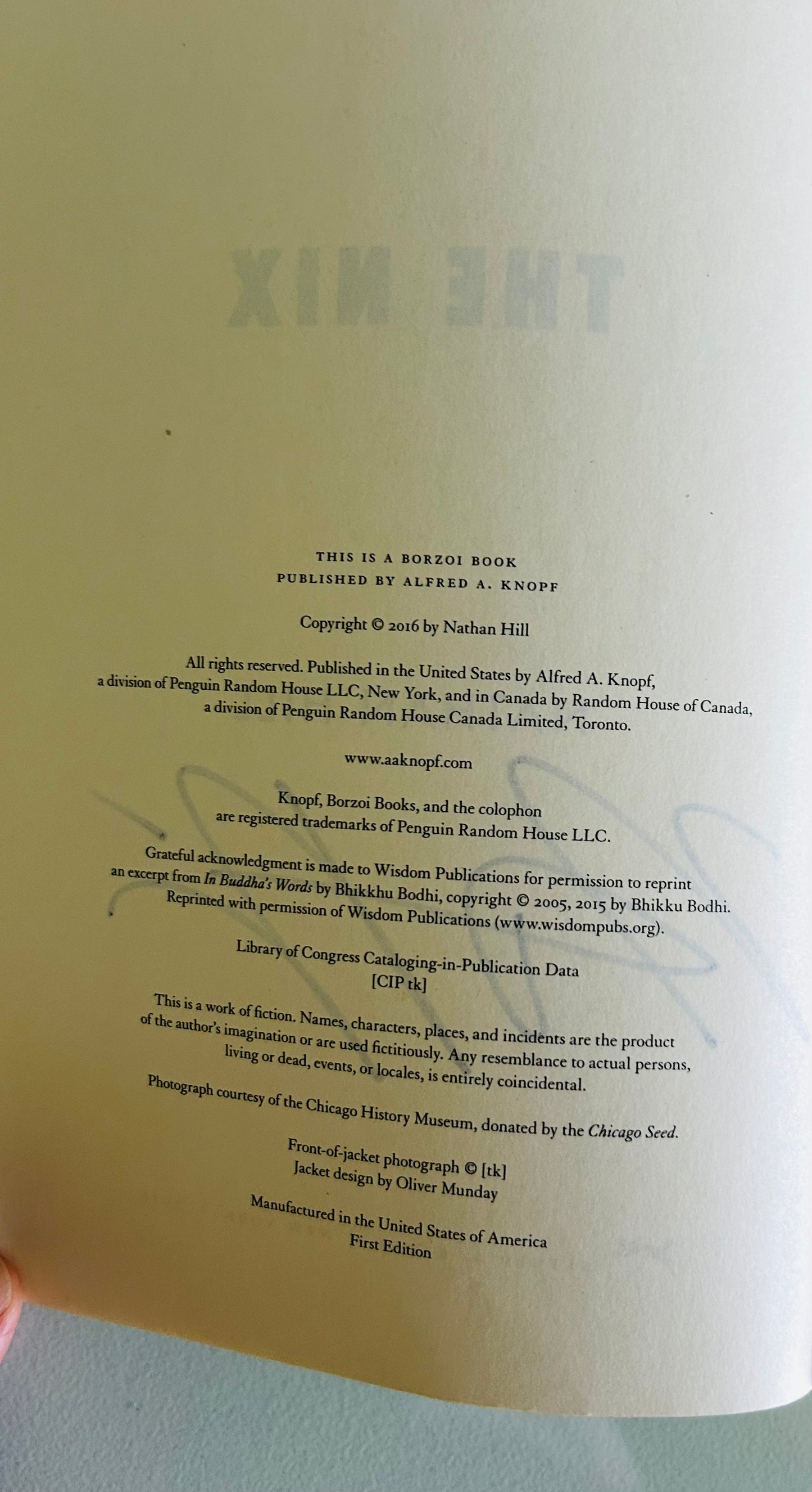 The Nix (signed copy)