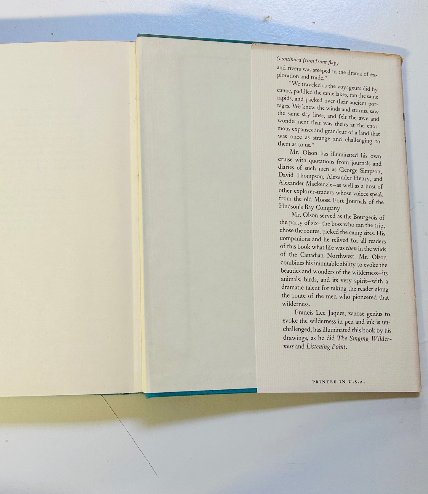 The Lonely Land (signed copy)