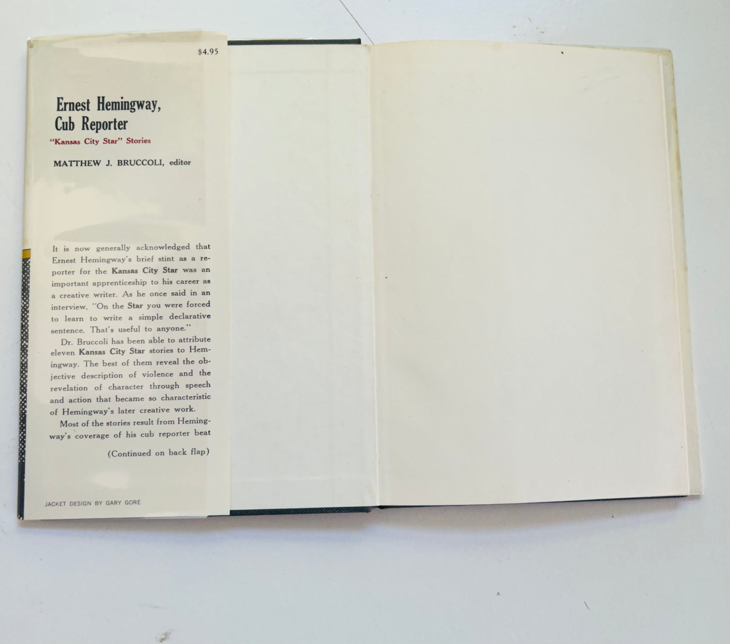 Ernest Hemingway, Cub Reporter: Kansas City Star Stories