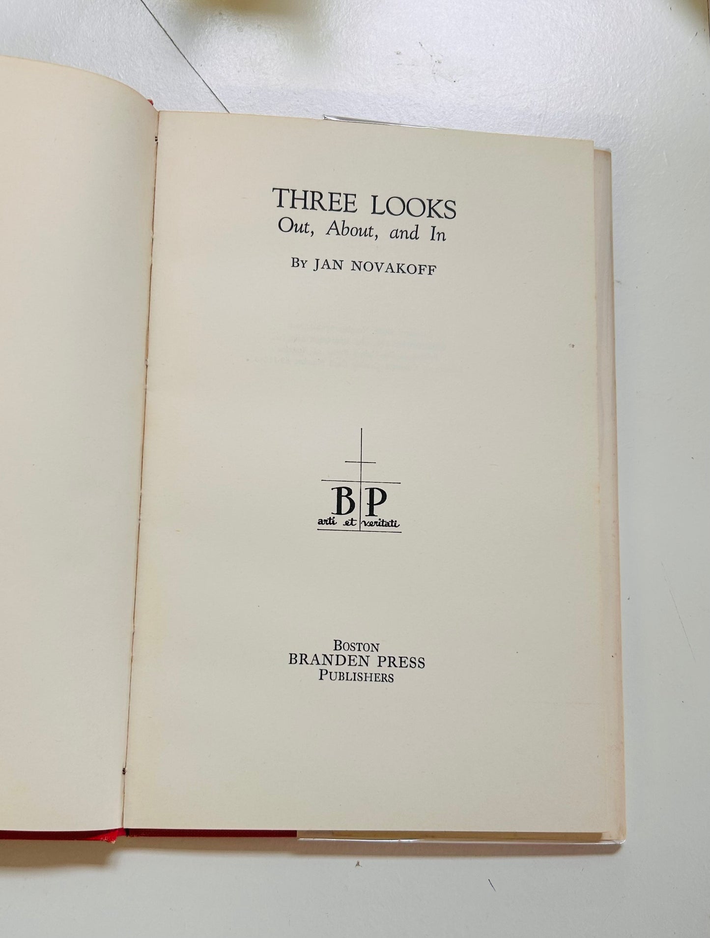 Three Looks Out, About, and In (signed copy)