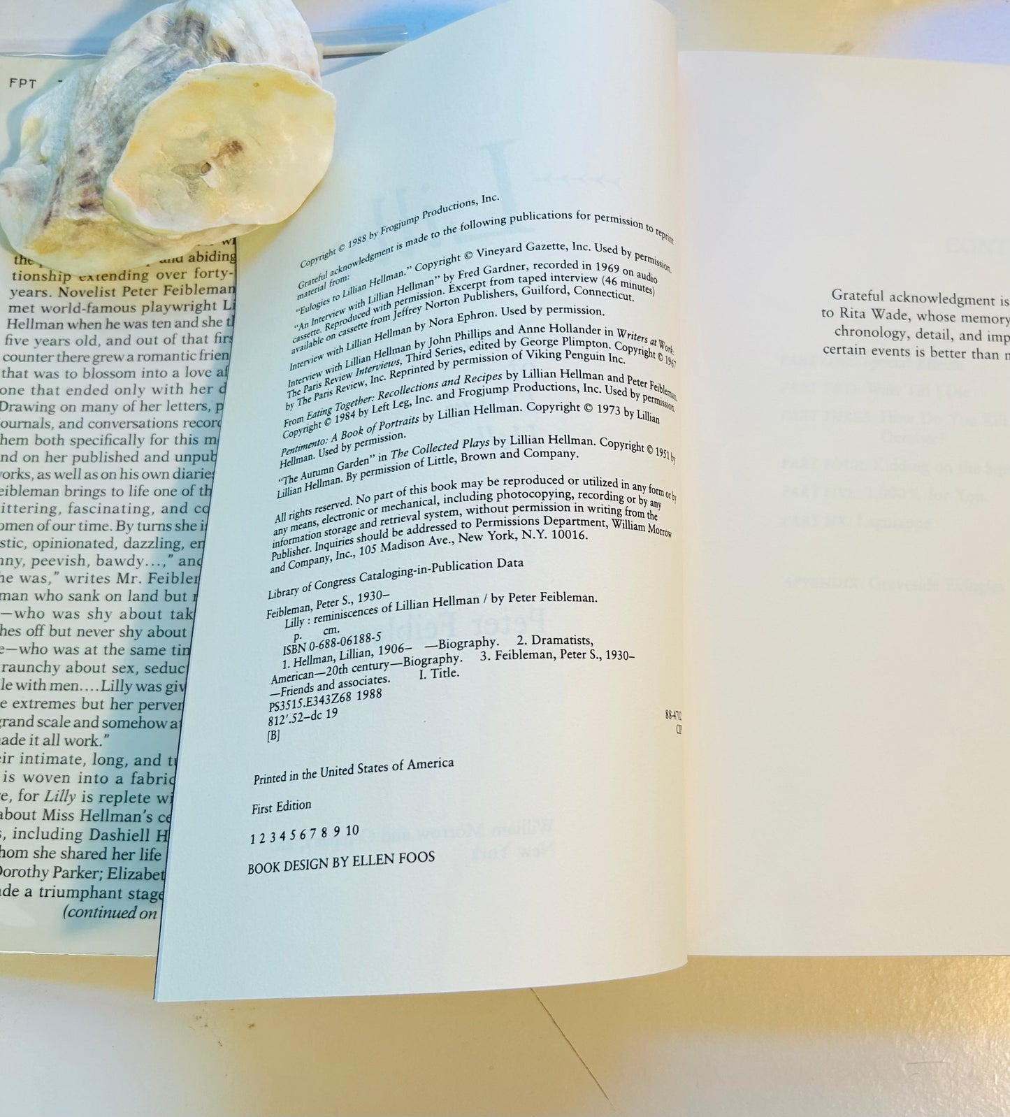 Lilly: Reminiscences of Lillian Hellman