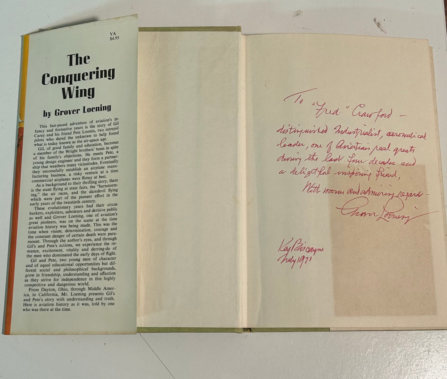 The Conquering Wing (signed copy)