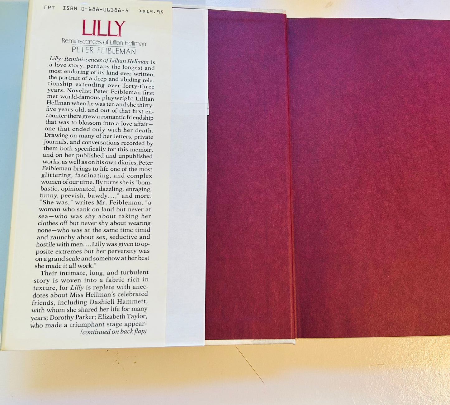 Lilly: Reminiscences of Lillian Hellman