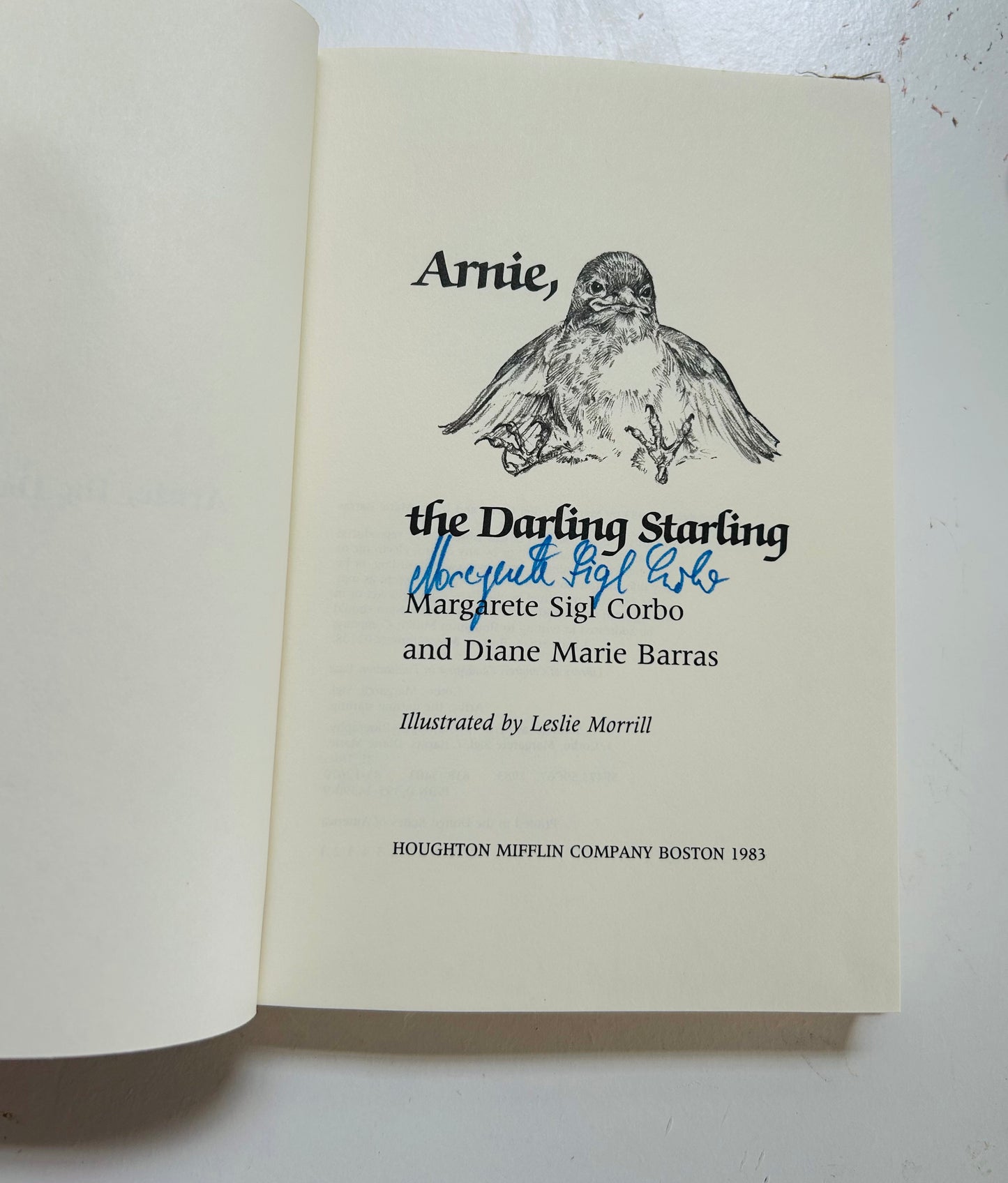 Arnie the Darling Starling (Signed copy)