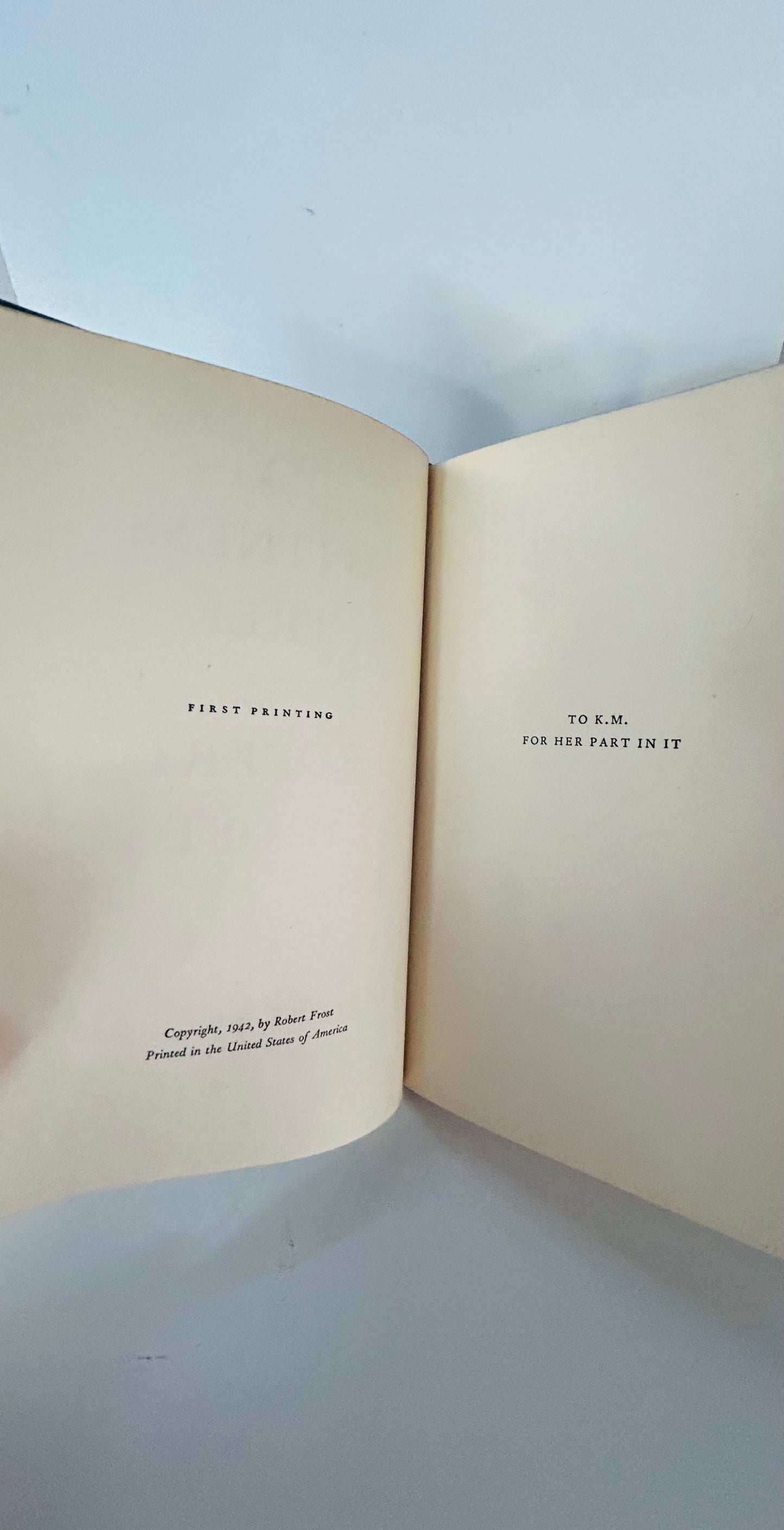 A Witness Tree: New Poems
