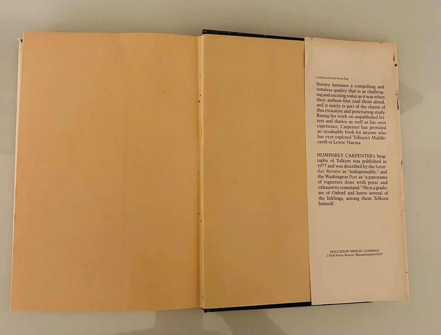 The Inklings: C.S. Lewis J.R.R. Tolkien Charles Williams and there friends