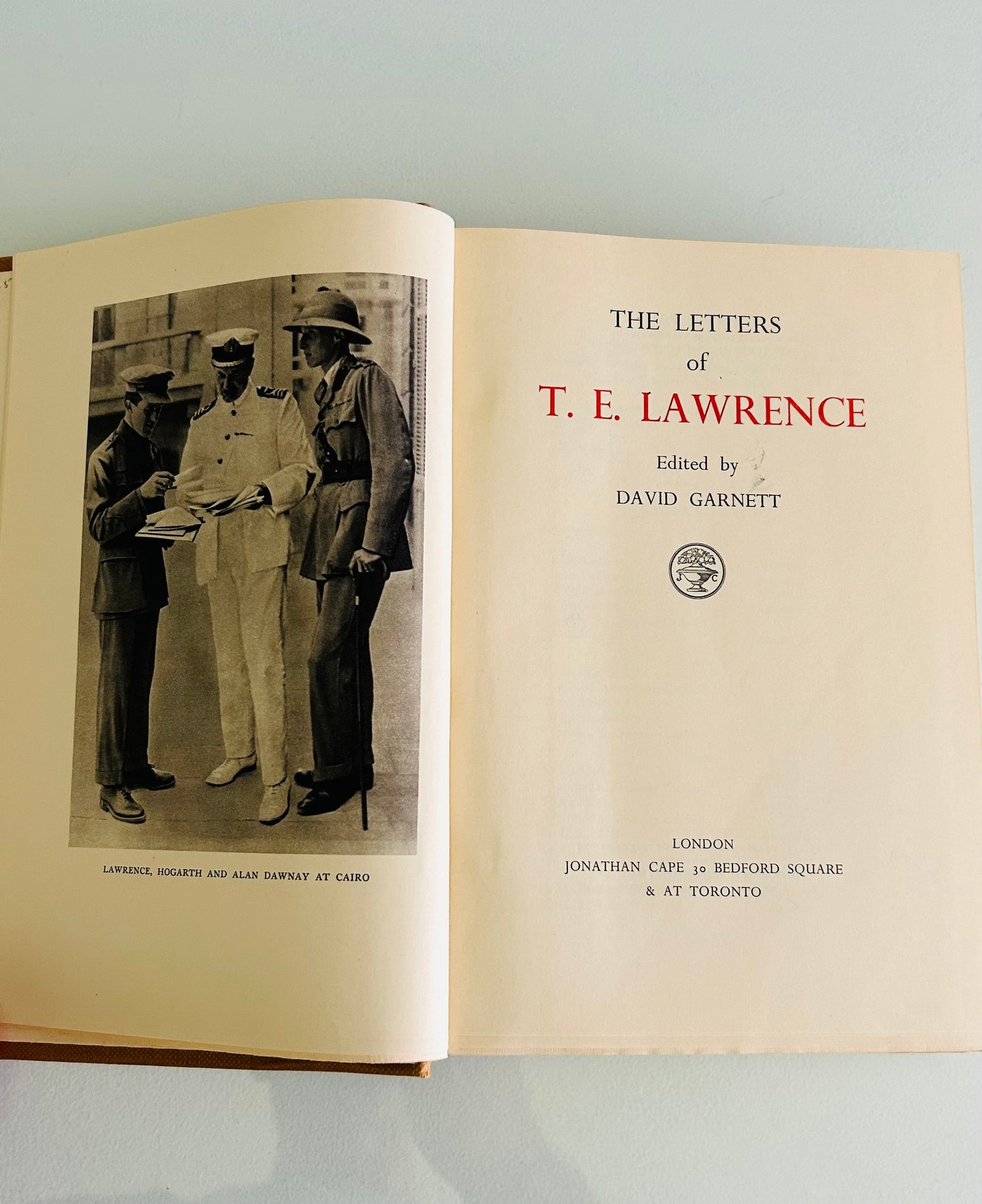 The Letters of TE Lawrence of Arabia