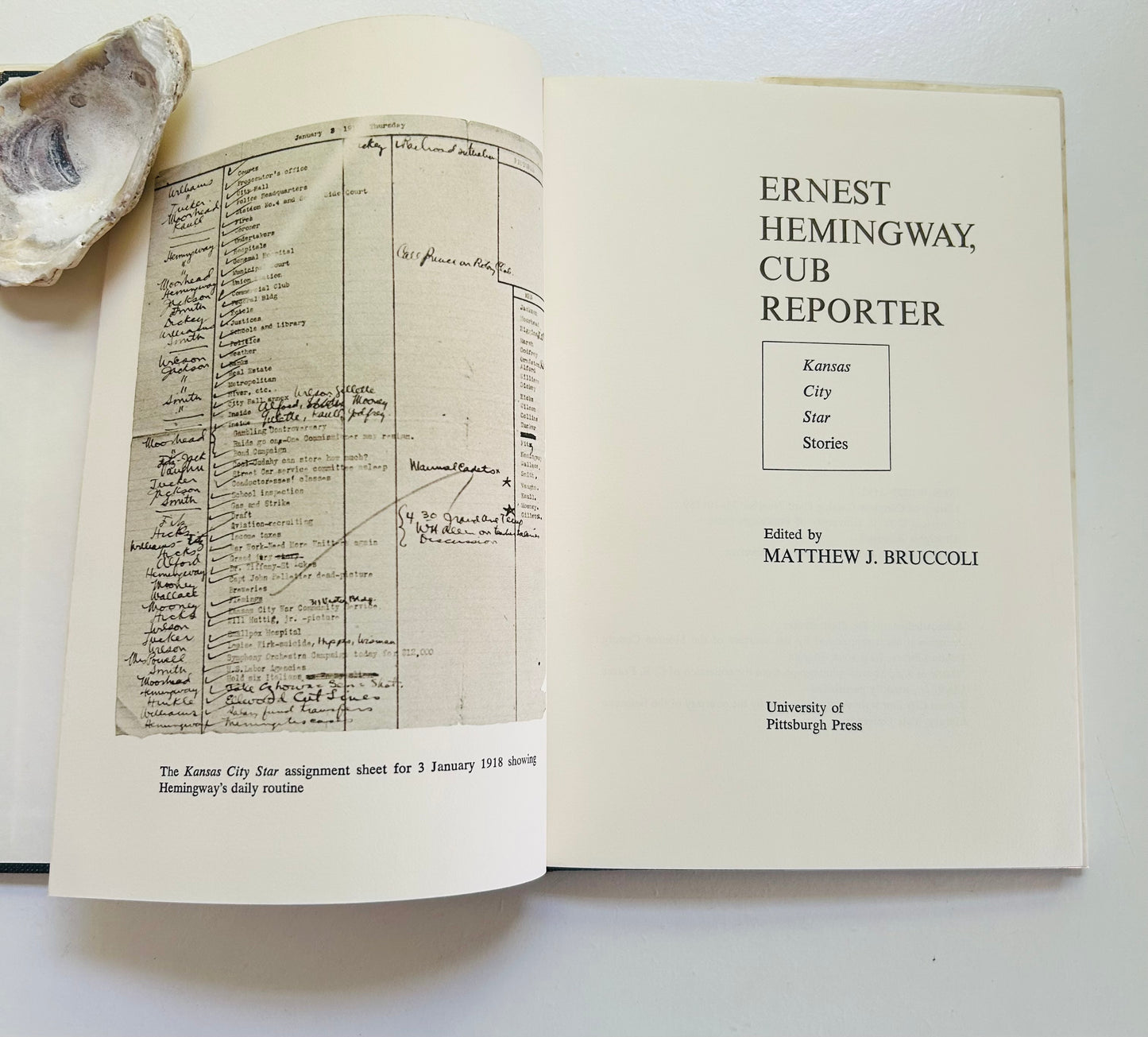 Ernest Hemingway, Cub Reporter: Kansas City Star Stories