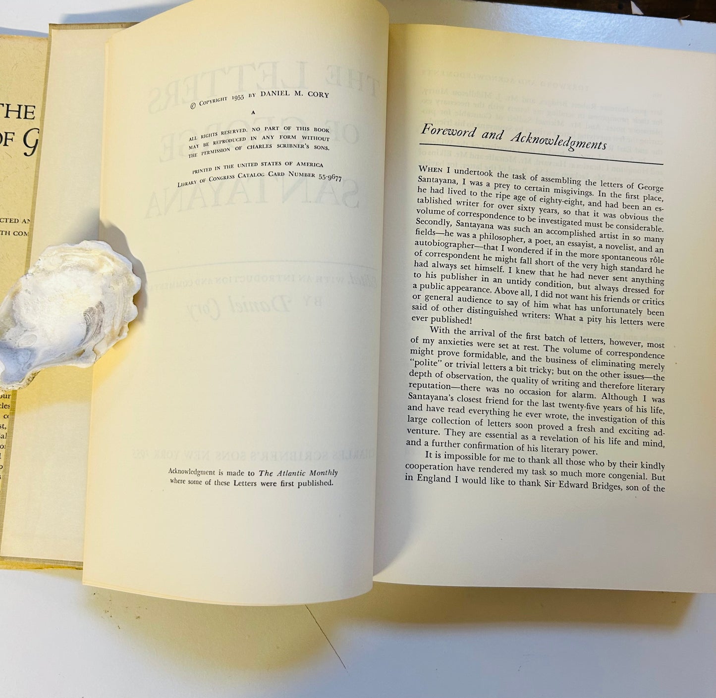 The Letters of George Santayana