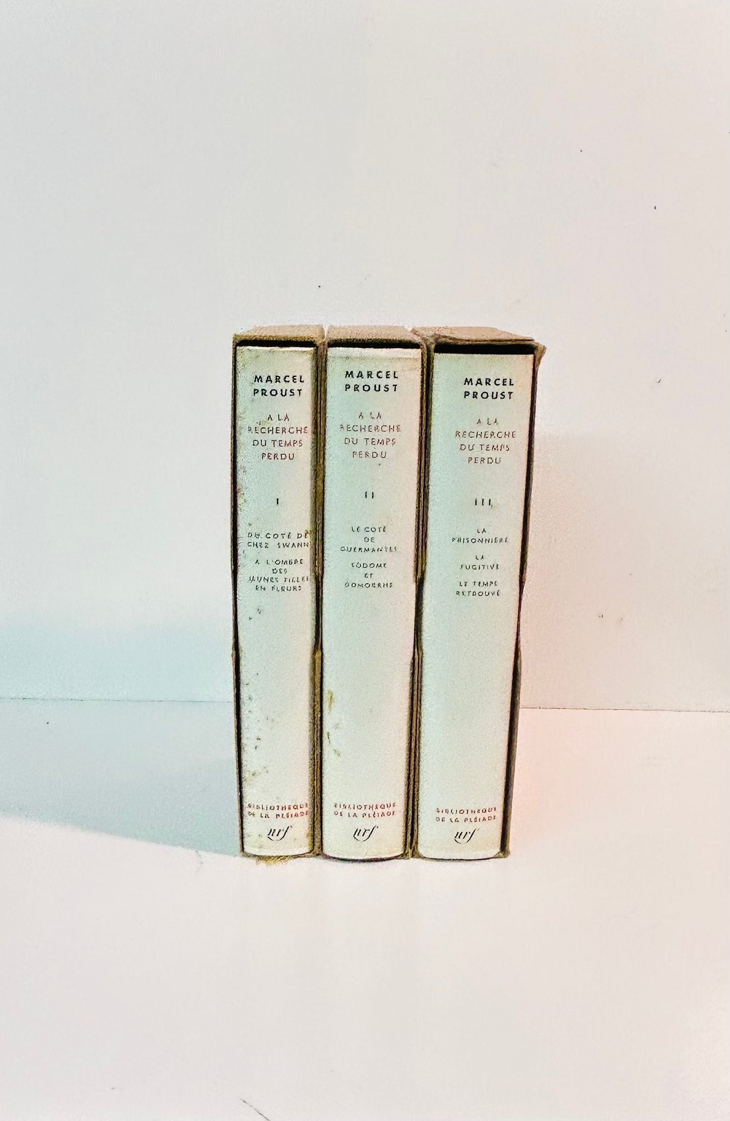 À la Recherche du temps Perdu (3 volume set, in French)