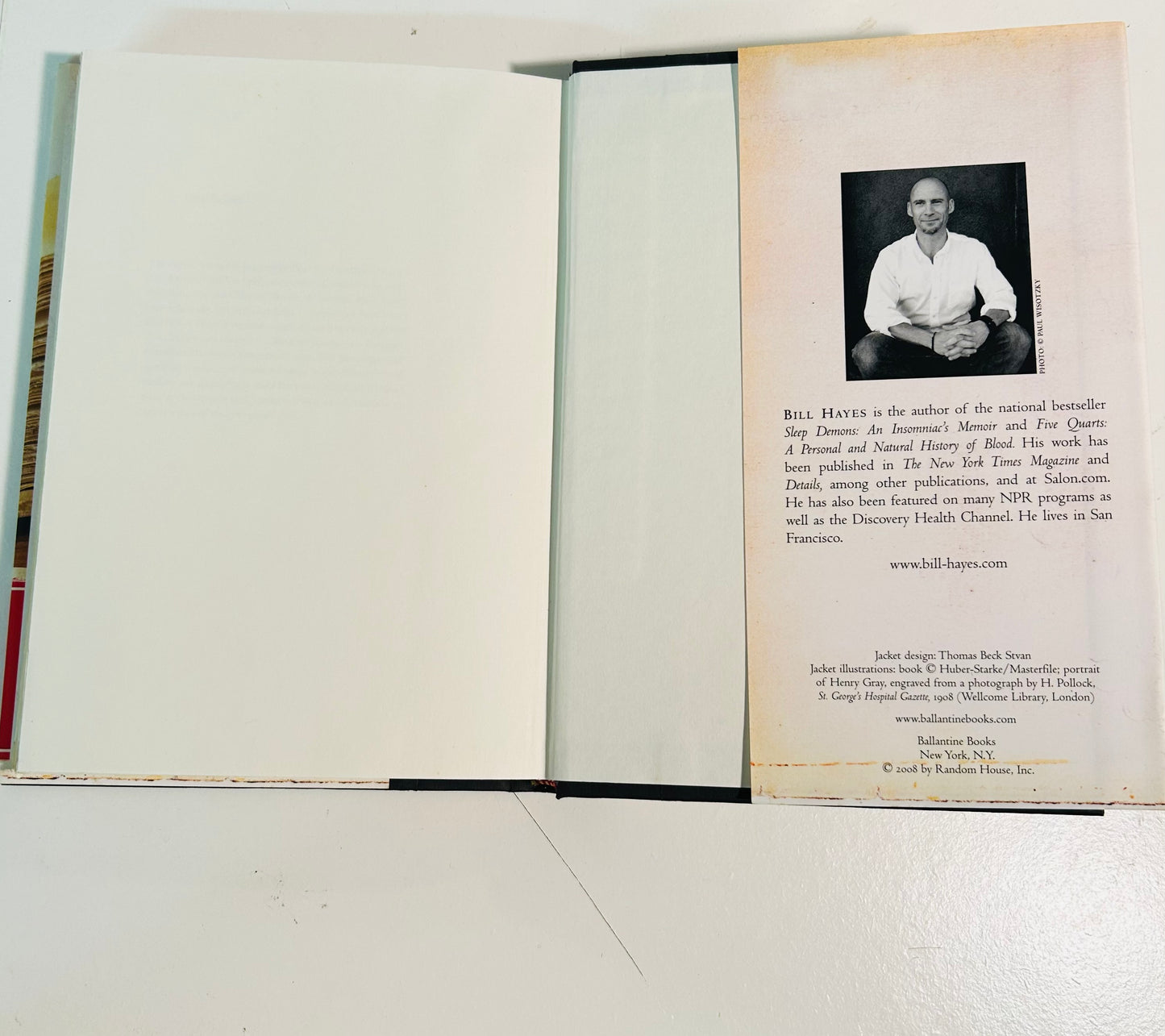 The Anatomist: A True Story of Gray's Anatomy (signed copy)