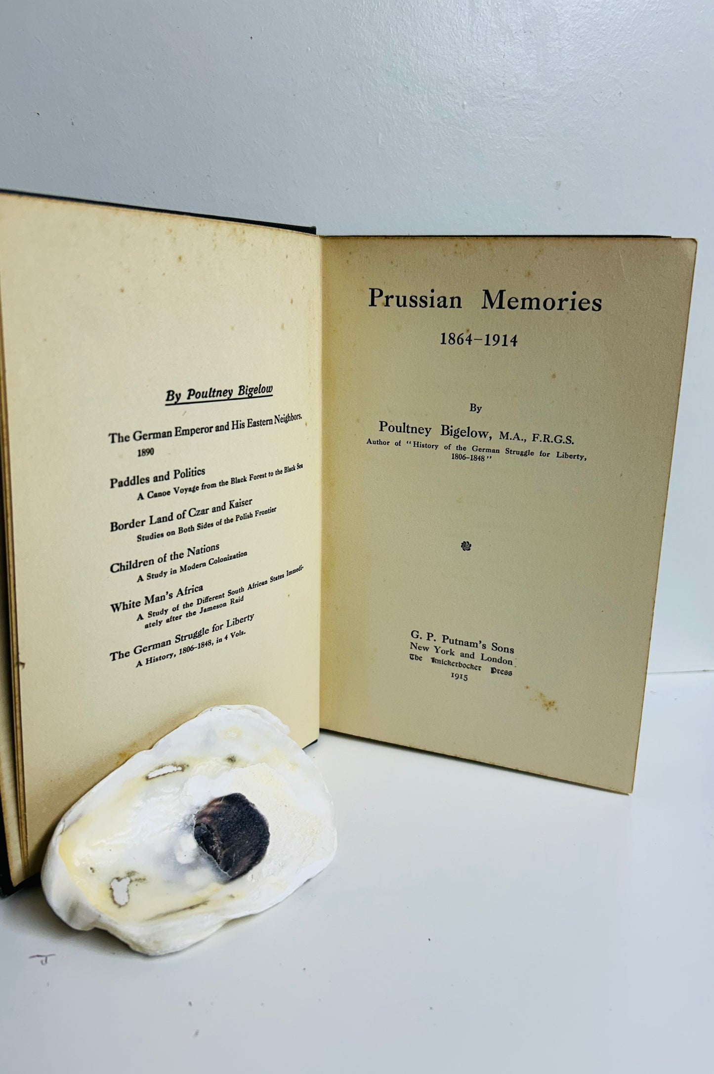 Prussian Memories 1864-1914 (signed copy)
