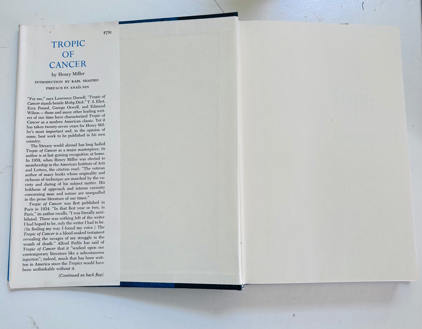 Tropic of Cancer