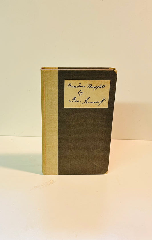 Random Thoughts (signed copy)