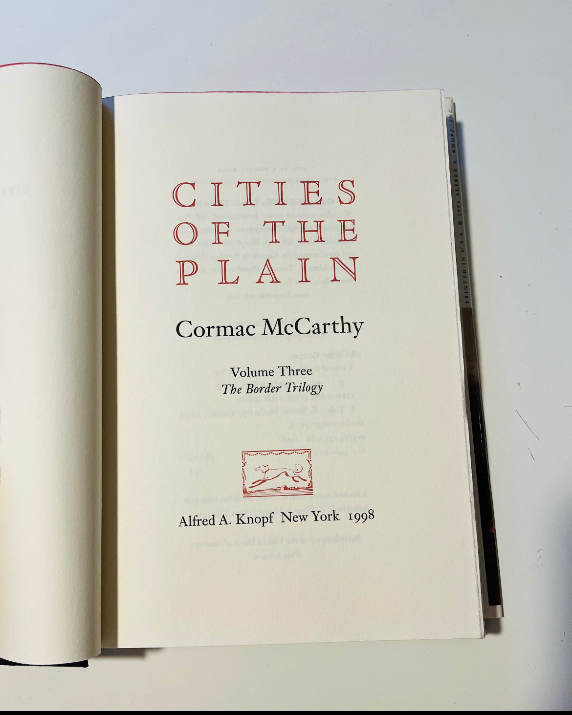 Cities of the Plain