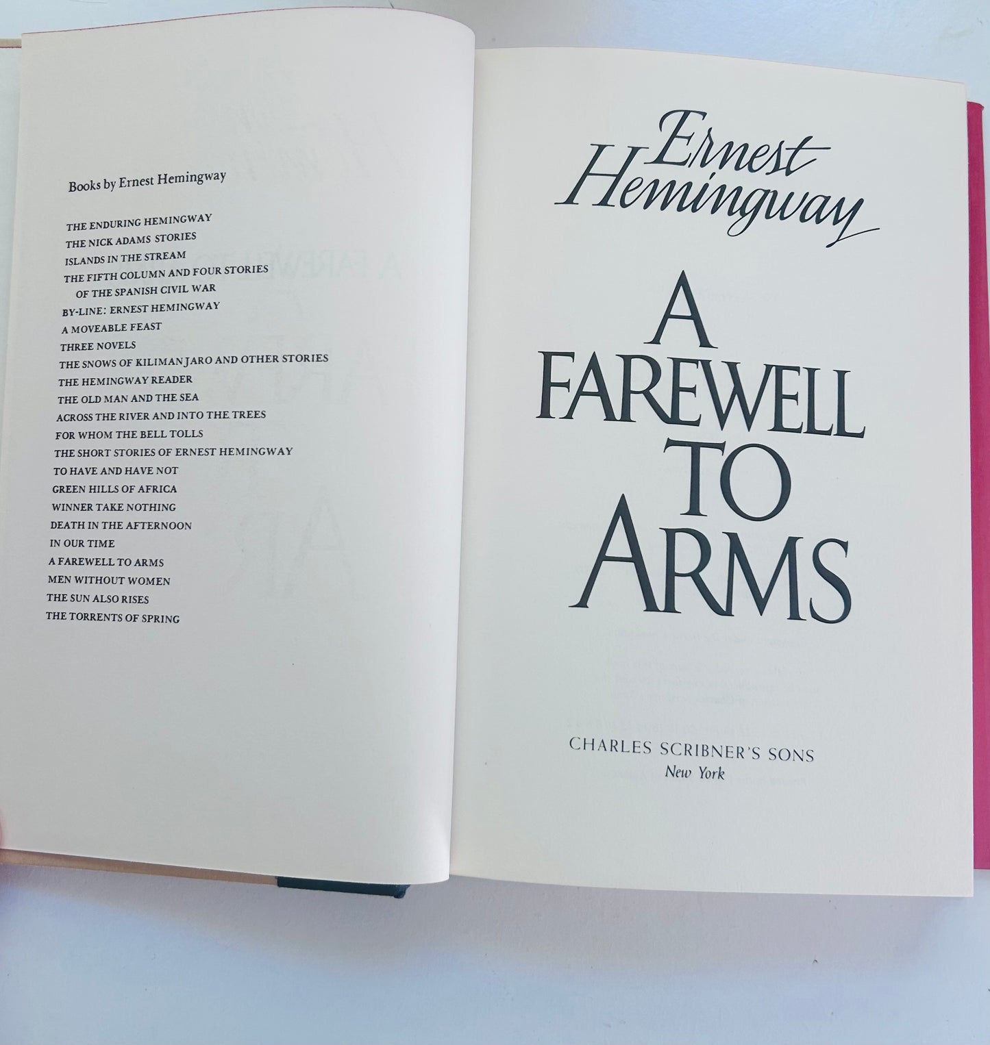 A Farewell to Arms