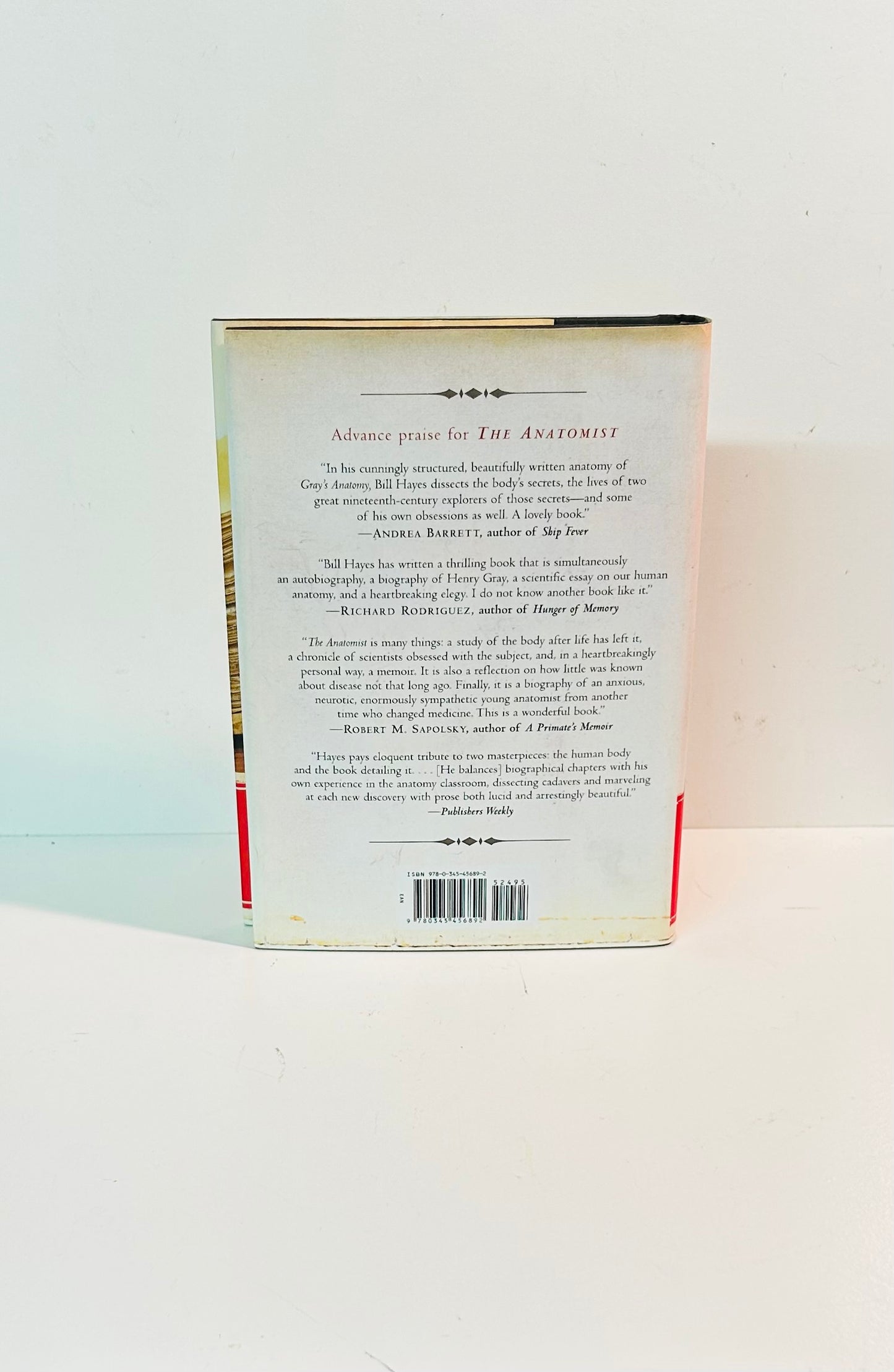 The Anatomist: A True Story of Gray's Anatomy (signed copy)