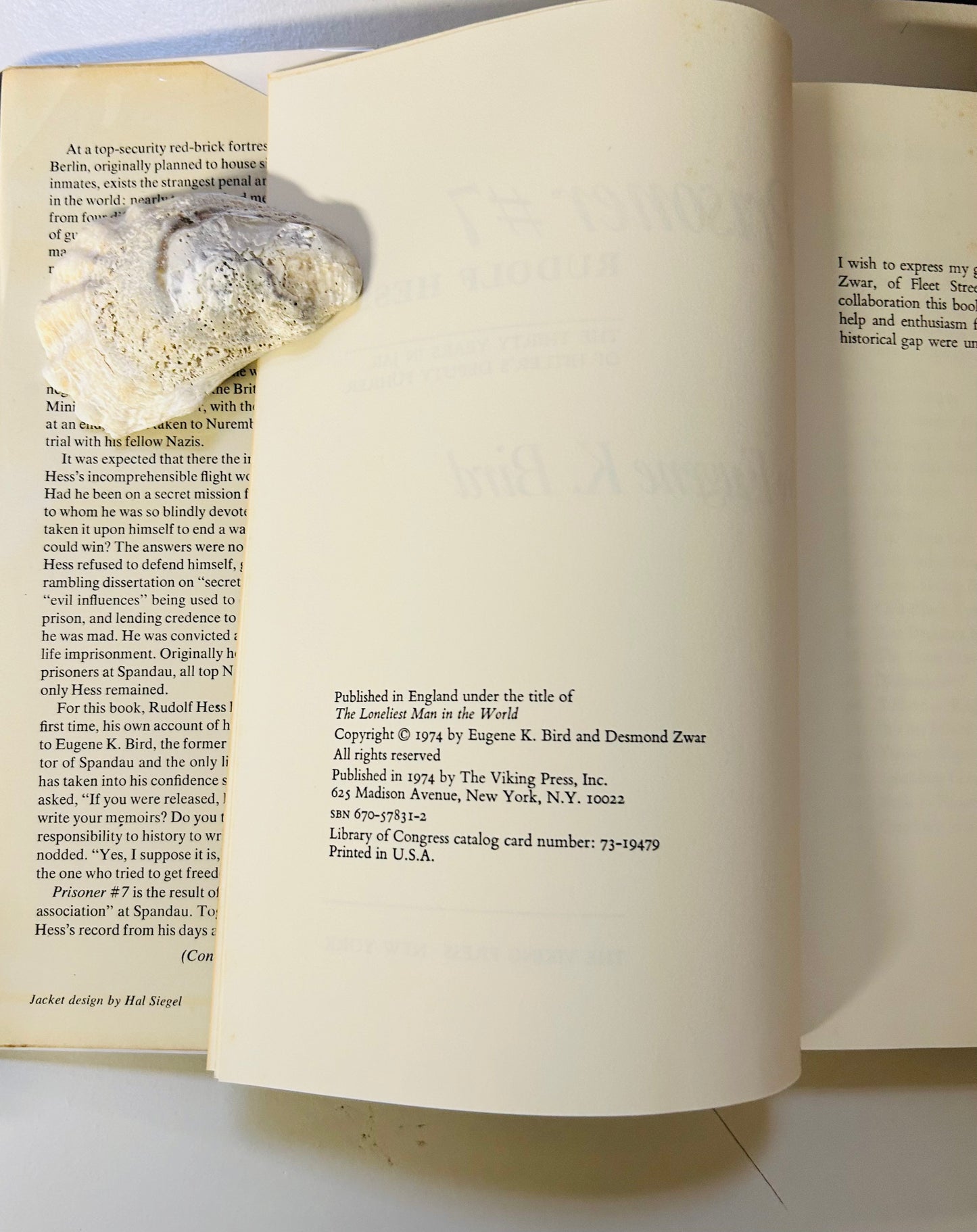 Prisoner #7: Rudolf Hess