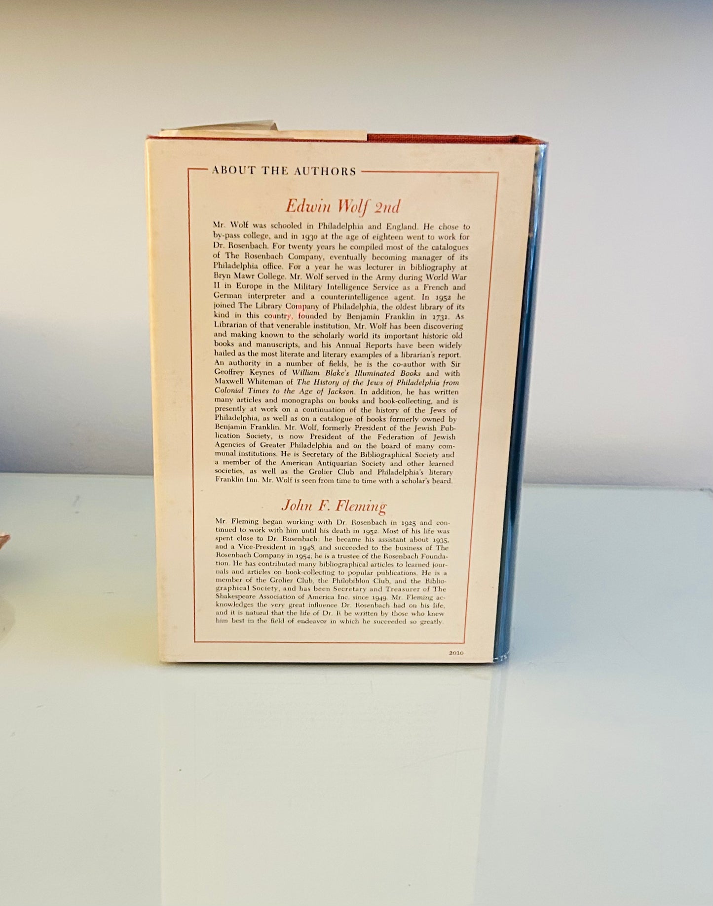 Rosenbach: A Biography