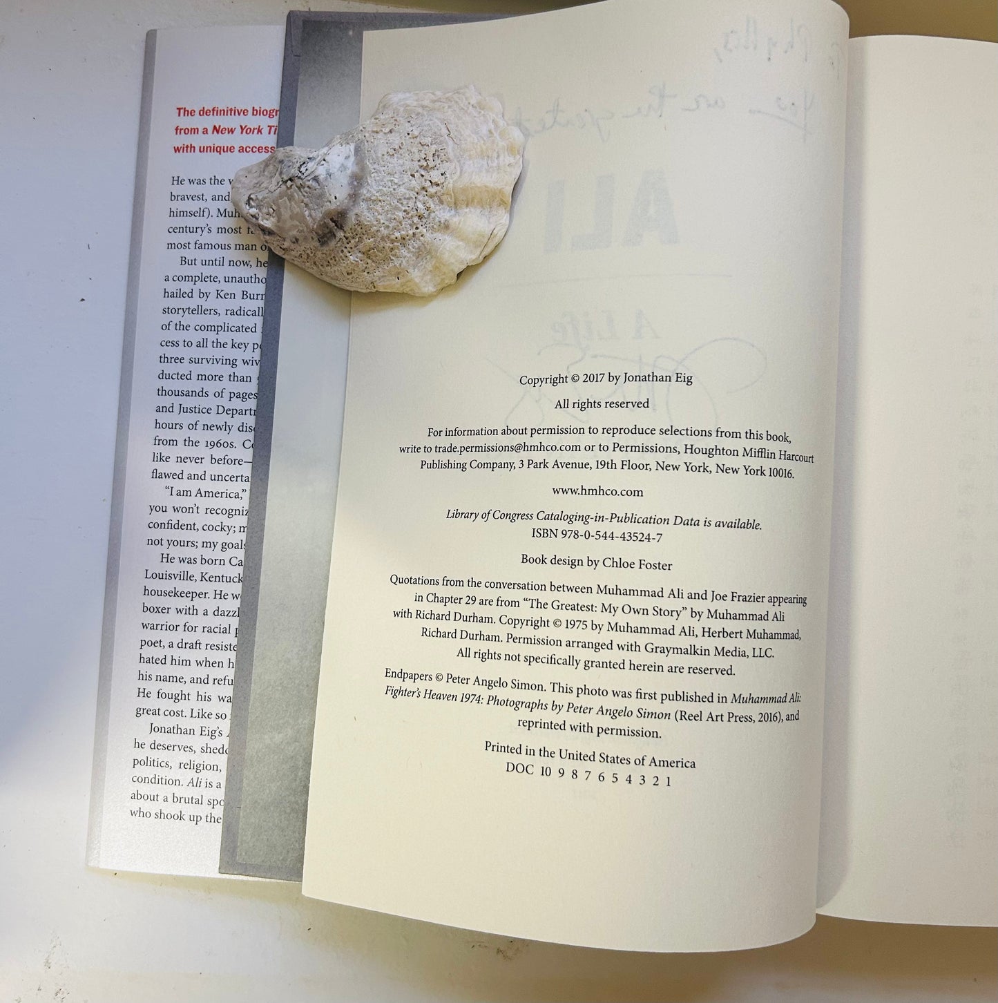 Ali: A Life (signed copy)