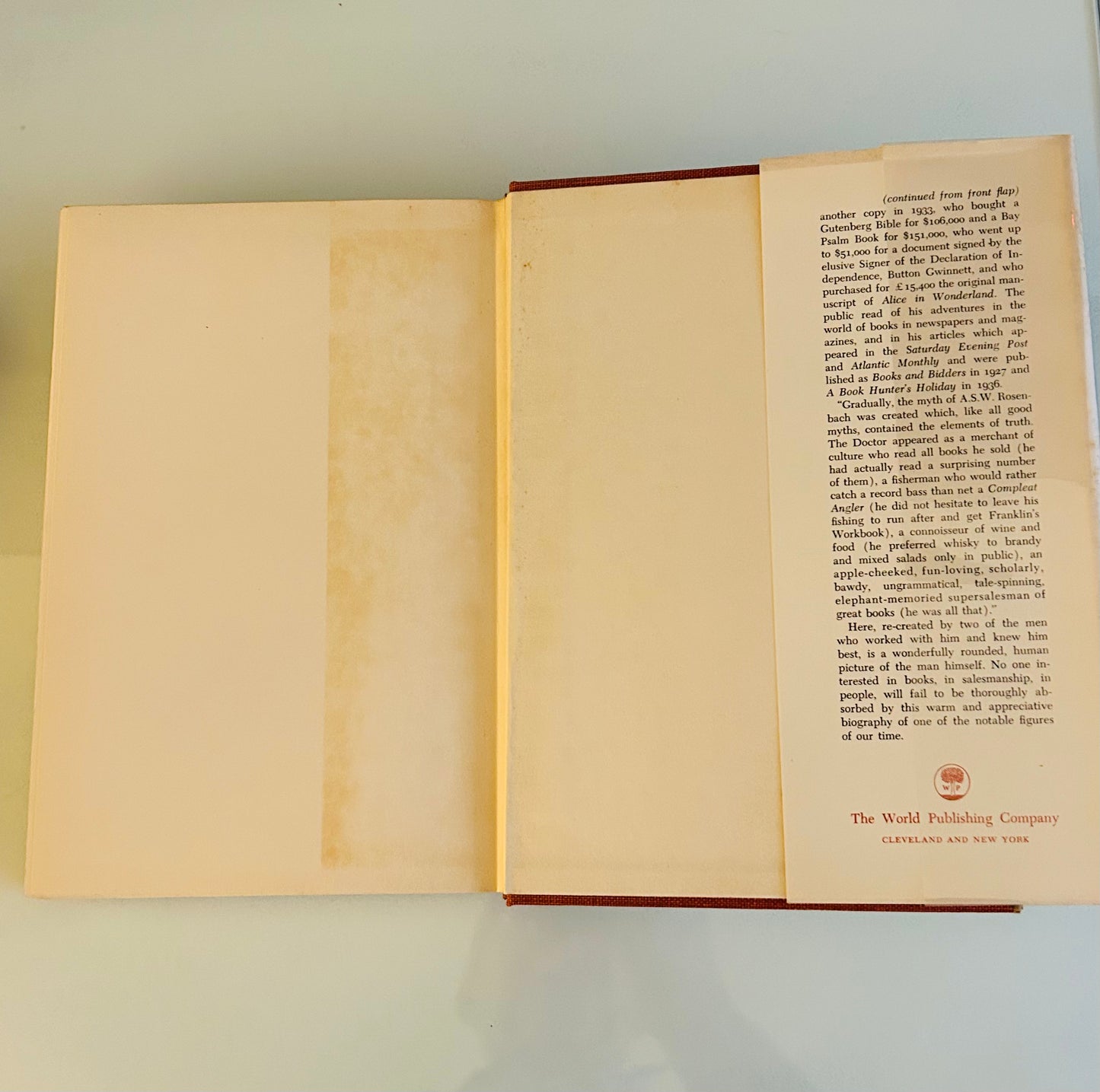 Rosenbach: A Biography