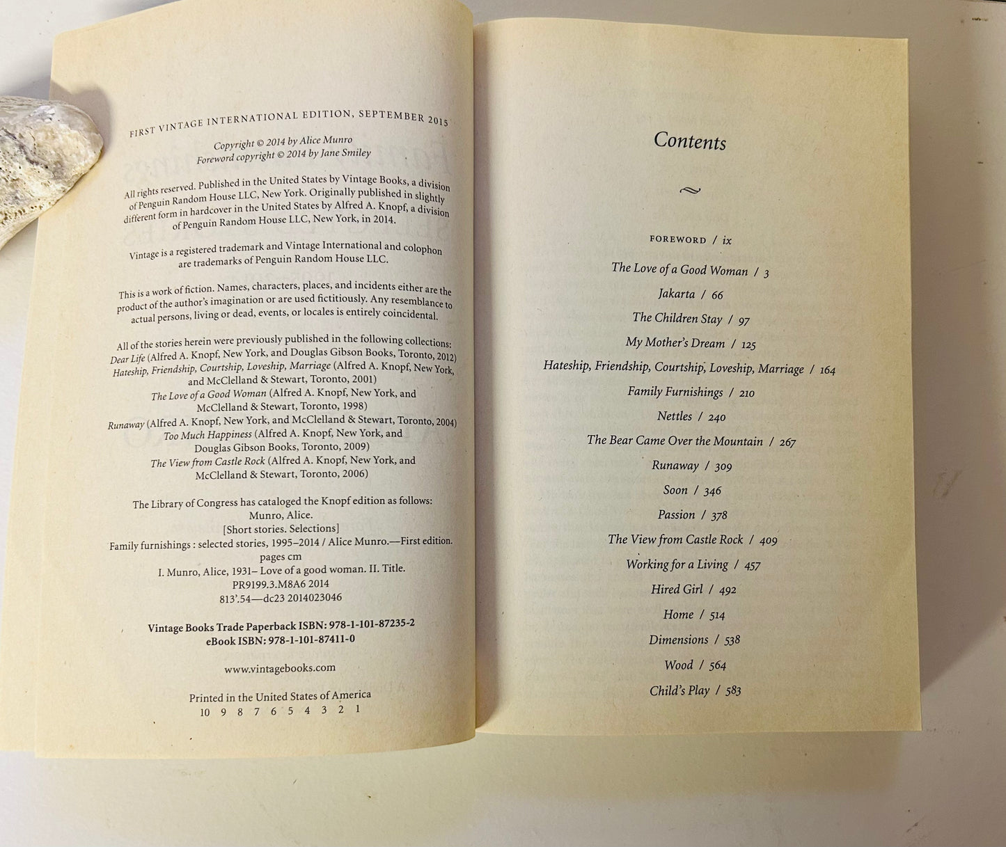 Family Furnishings: Selected Stories 1995-2014