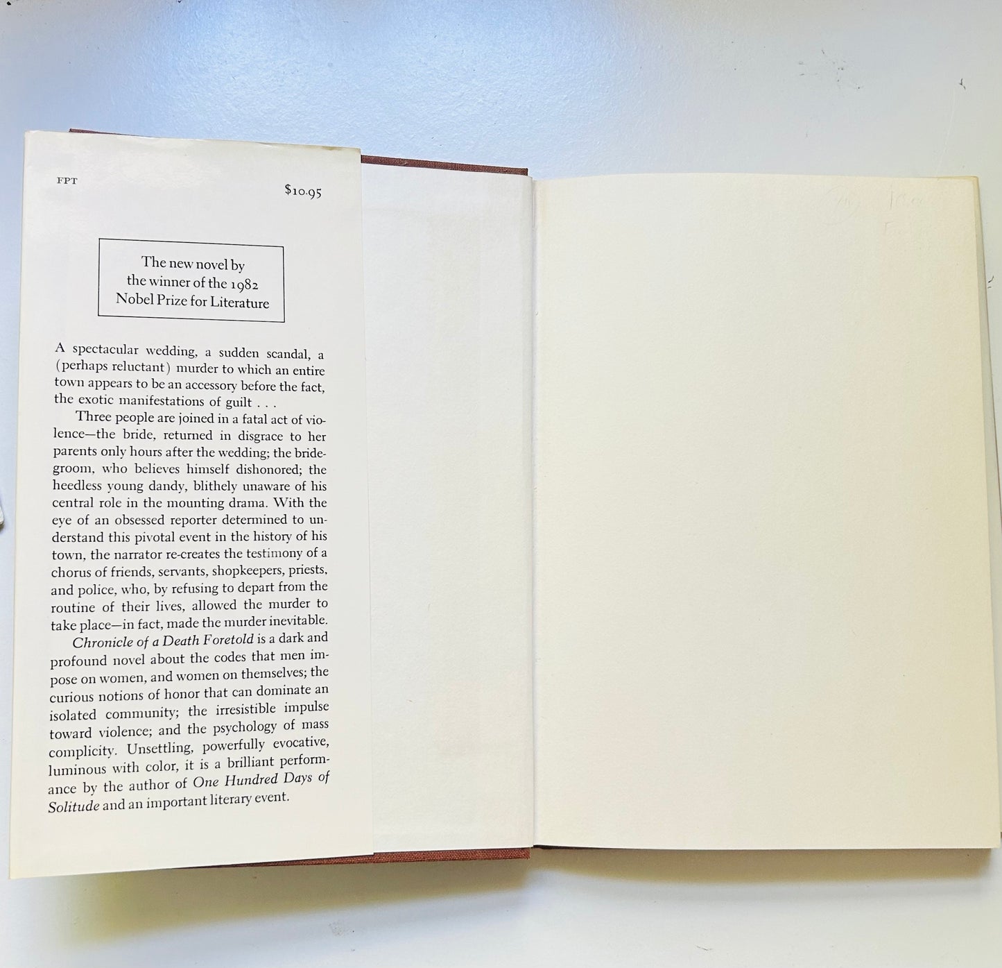 Chronicle of a Death Foretold