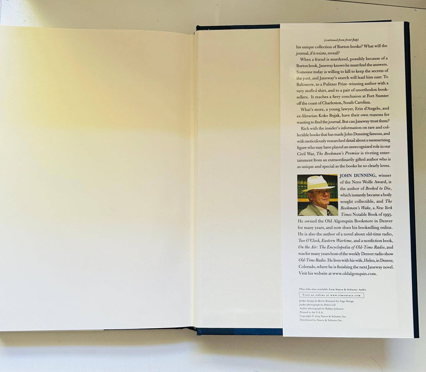 The Bookman's Promise