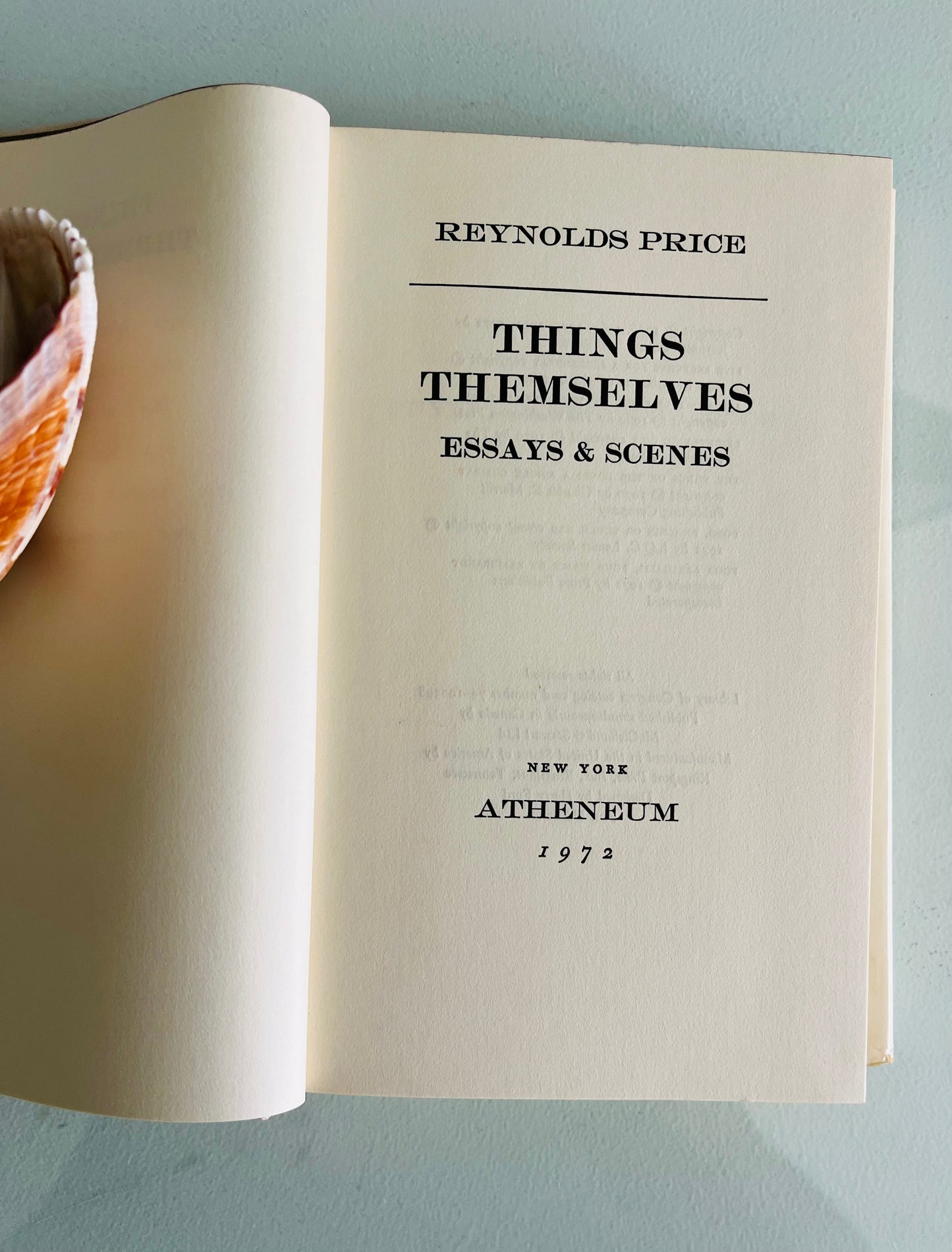 Things Themselves
