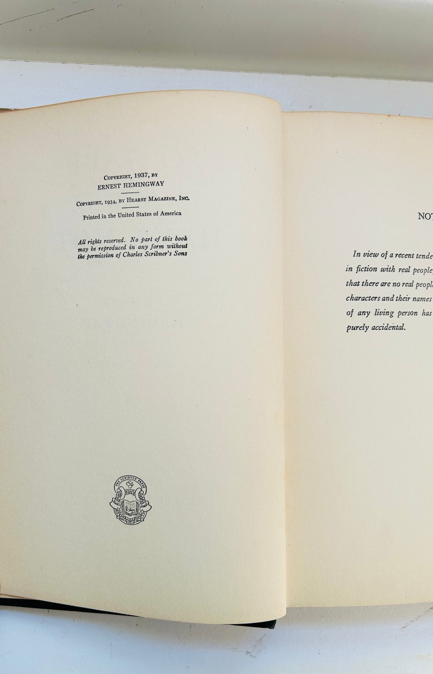 To Have and Have Not