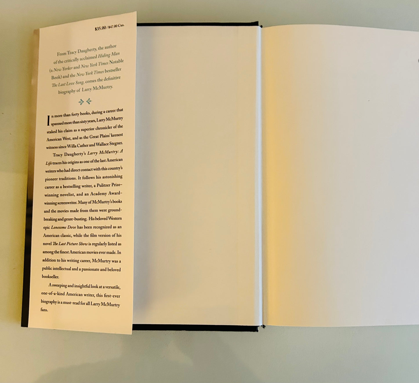 Larry McMurtry: A Life