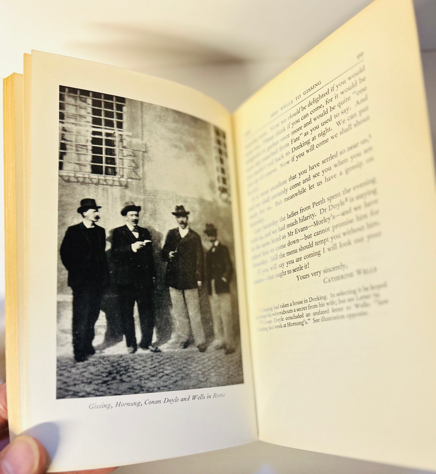 George Gissing and H.G. Wells
