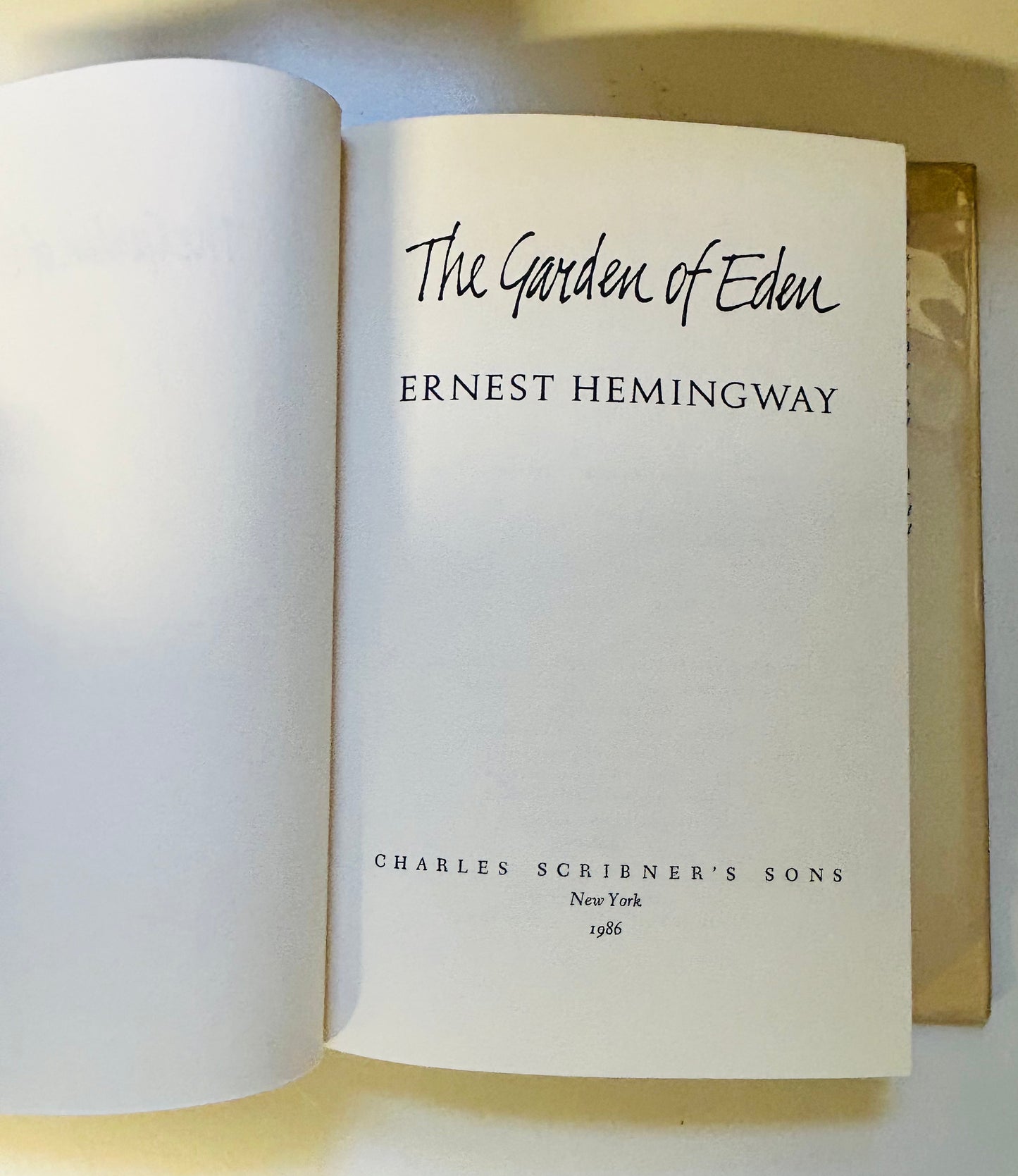 The Garden of Eden