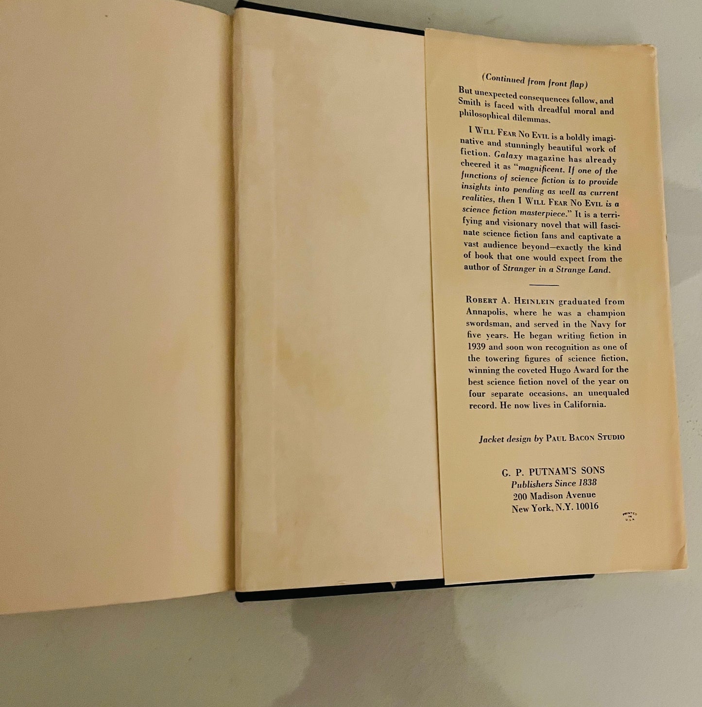 我不会惧怕邪恶